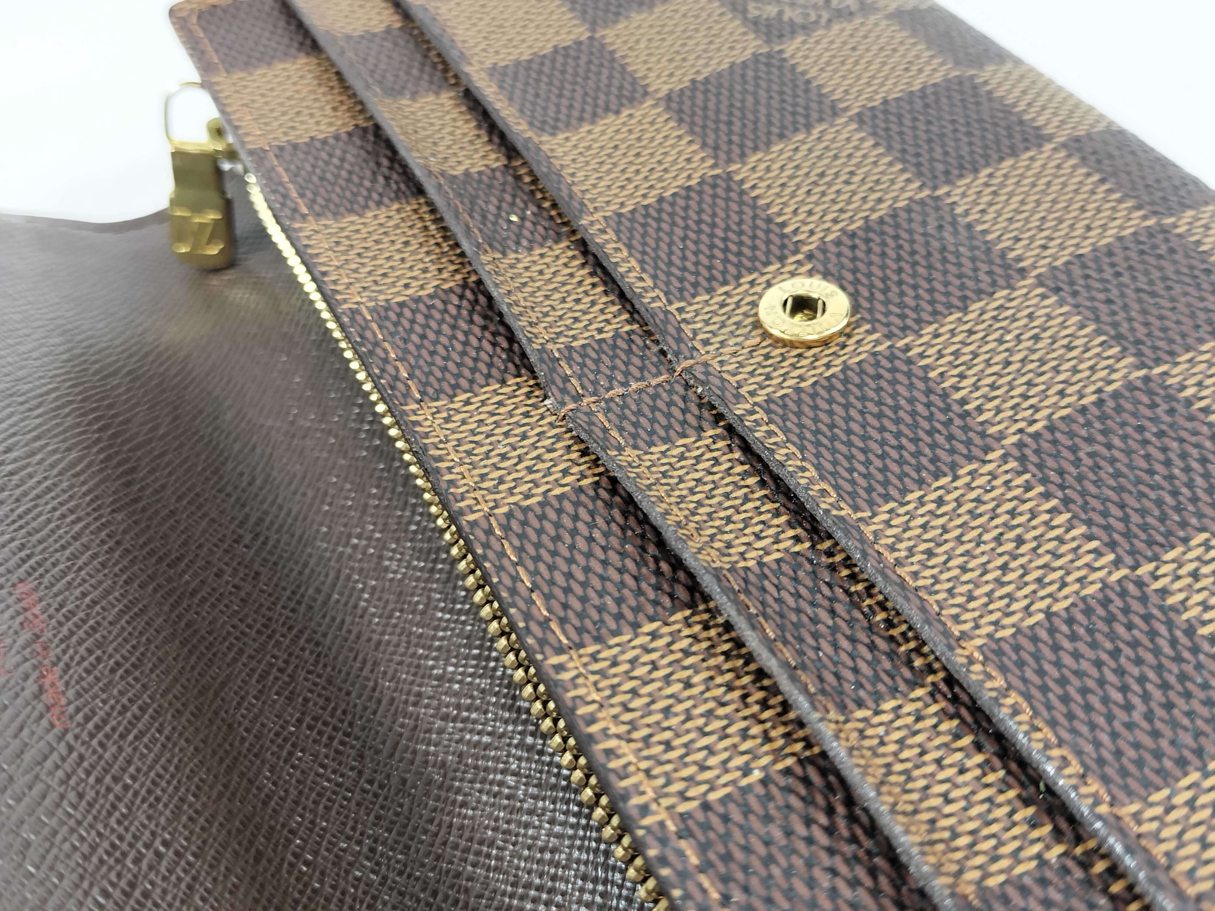 Damier Portemonnaie Credit Long Wallet N61725 — view 14