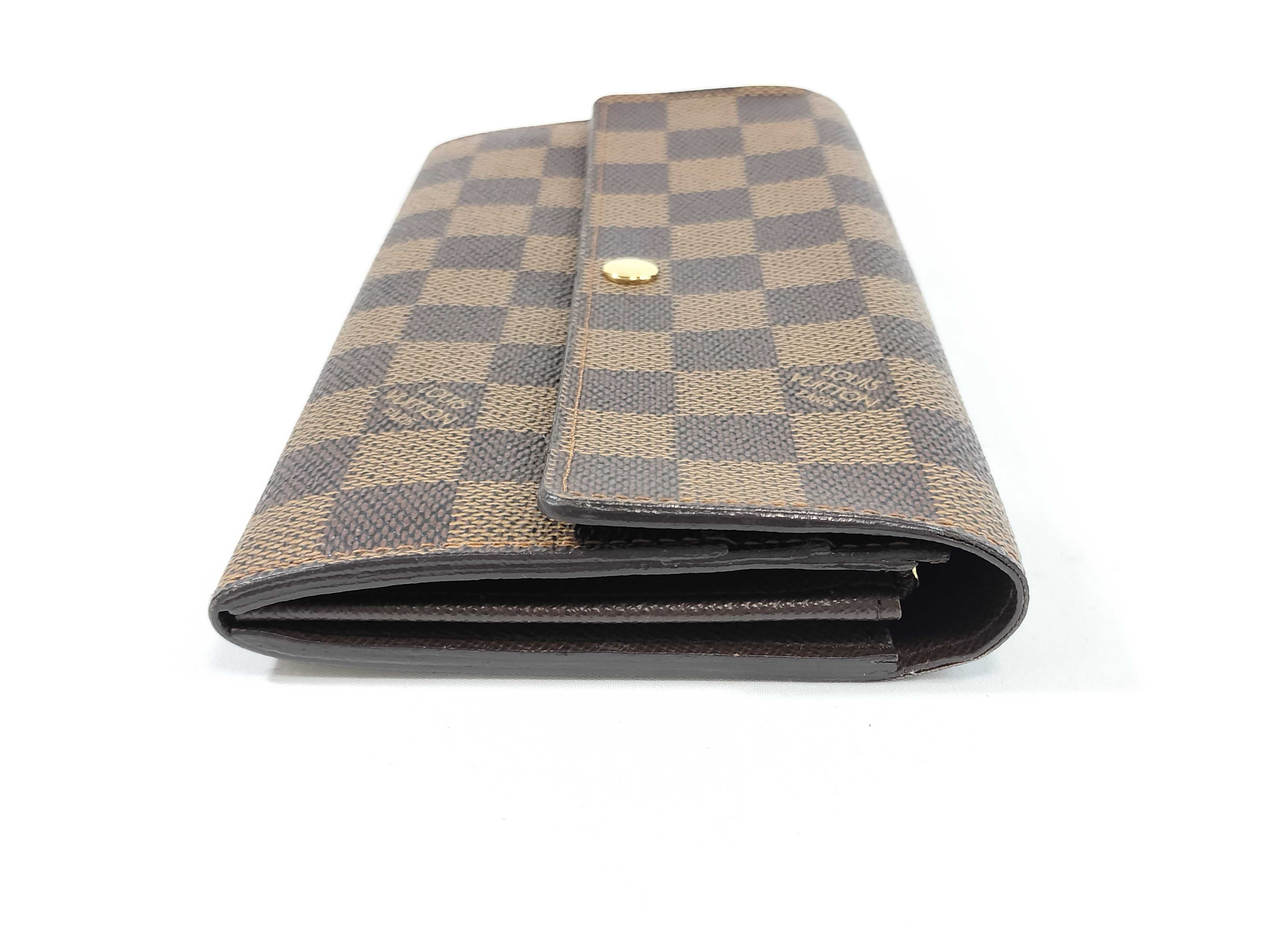 Damier Portemonnaie Credit Long Wallet N61725 — view 5