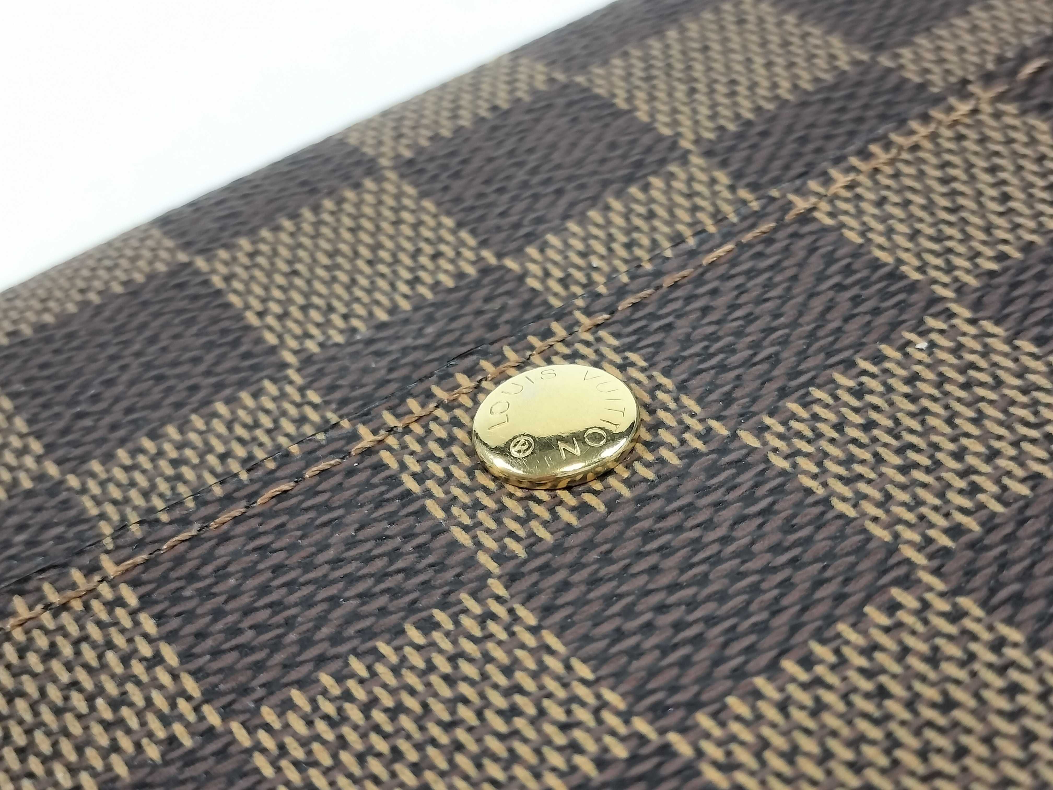 Damier Portemonnaie Credit Long Wallet N61725 — view 7