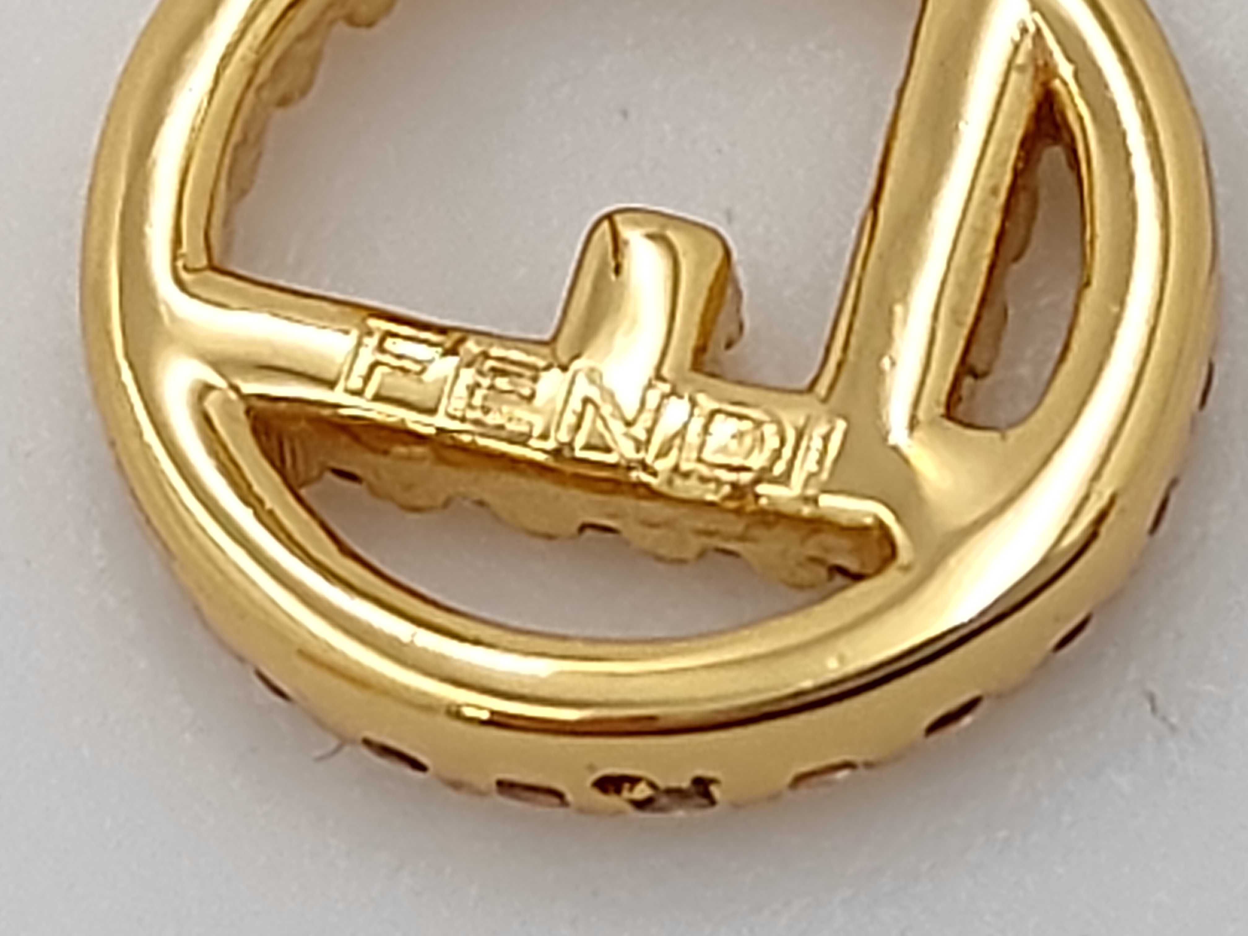 earrings, gold color, in box. — view 6