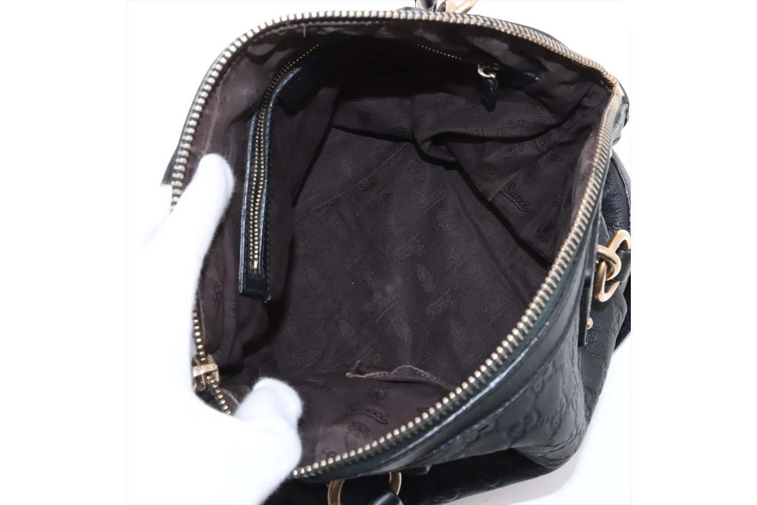 Guccissima 247279 Leather Handbag — view 7