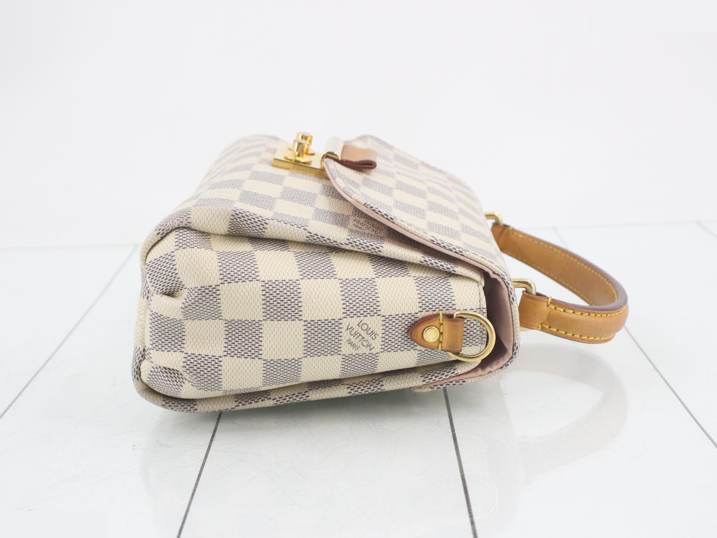 Damier Azur Croisette 2-Way Handbag — view 3