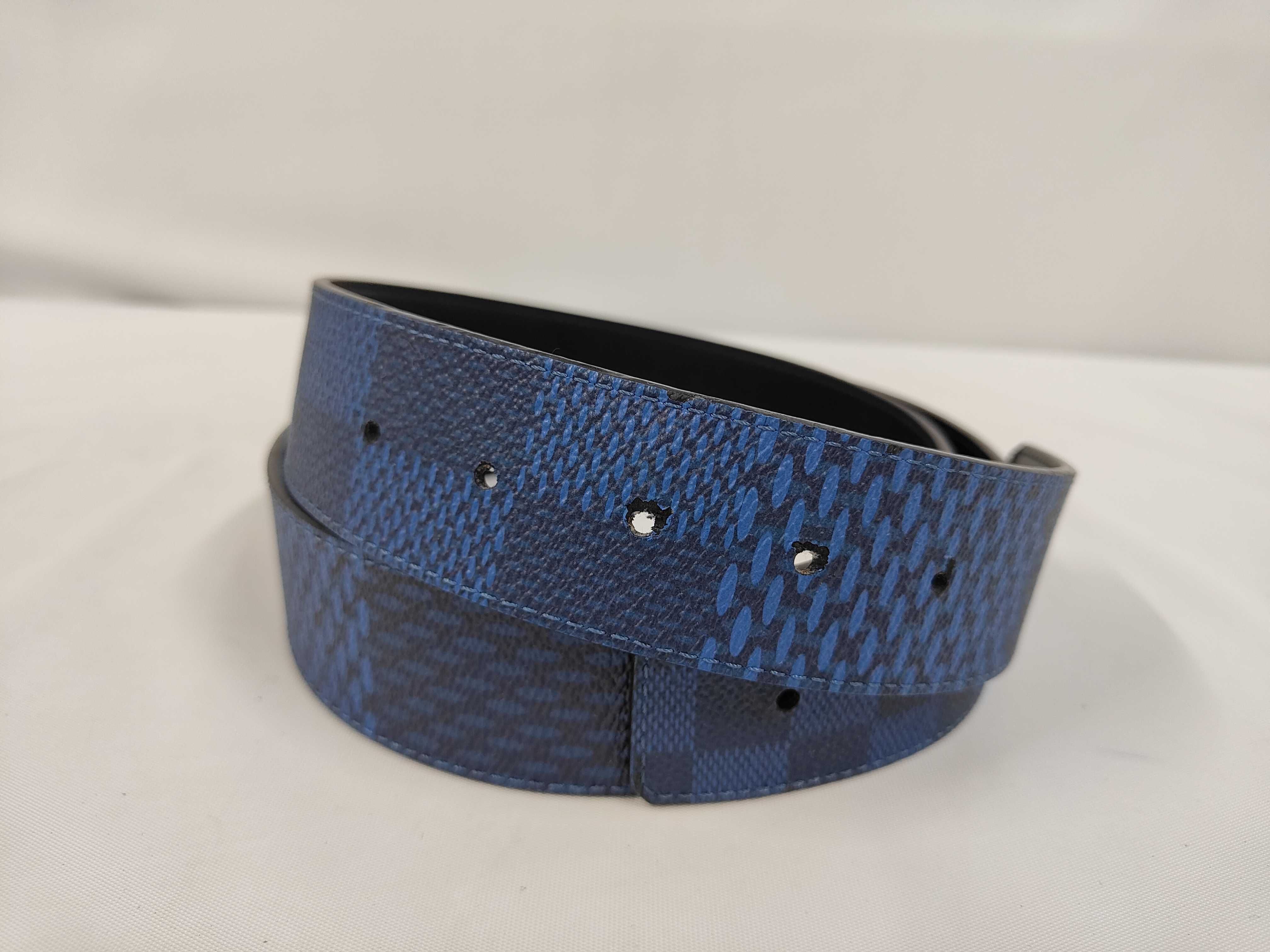 Damier Belt (Blue) — view 5
