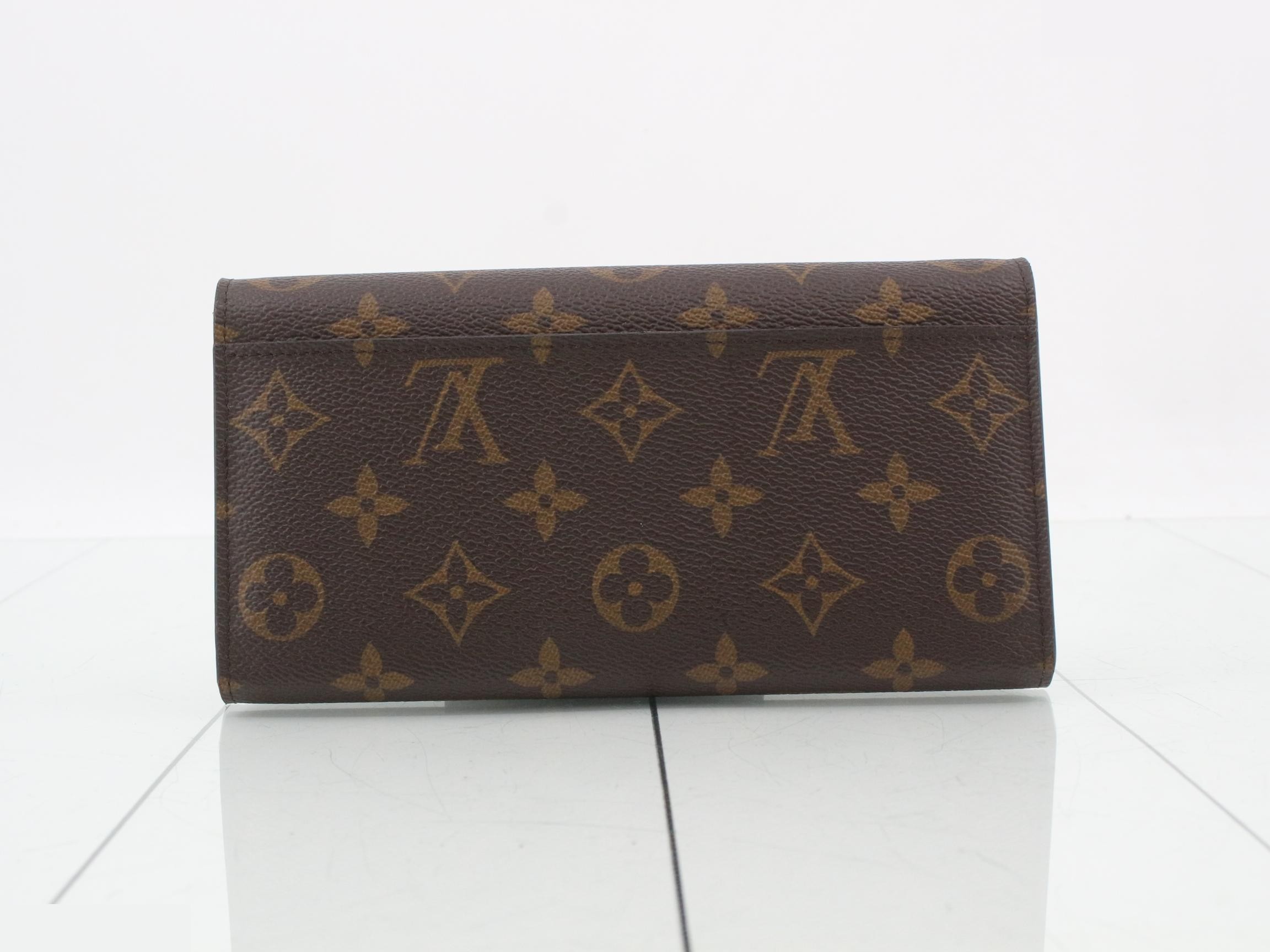 Monogram Portefeuille Sarah Bi-fold Long Wallet — view 2