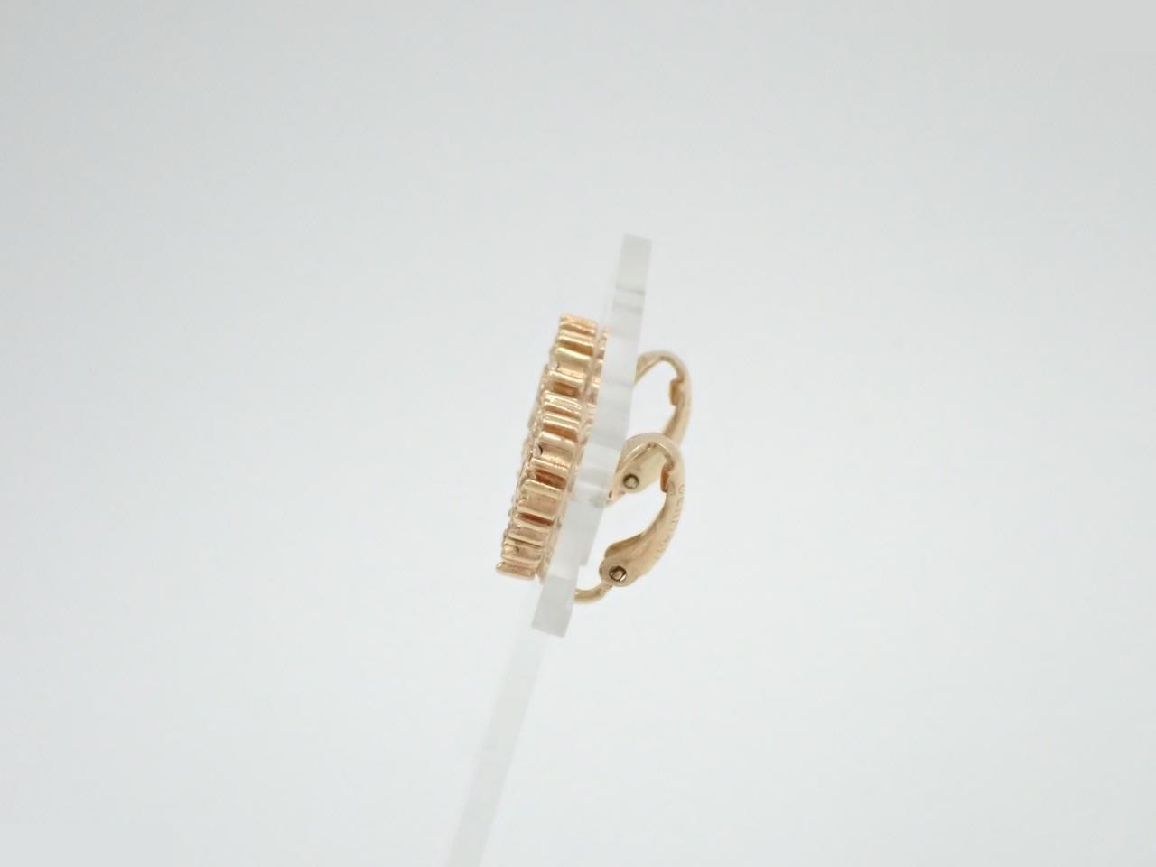 Gold earrings — view 3
