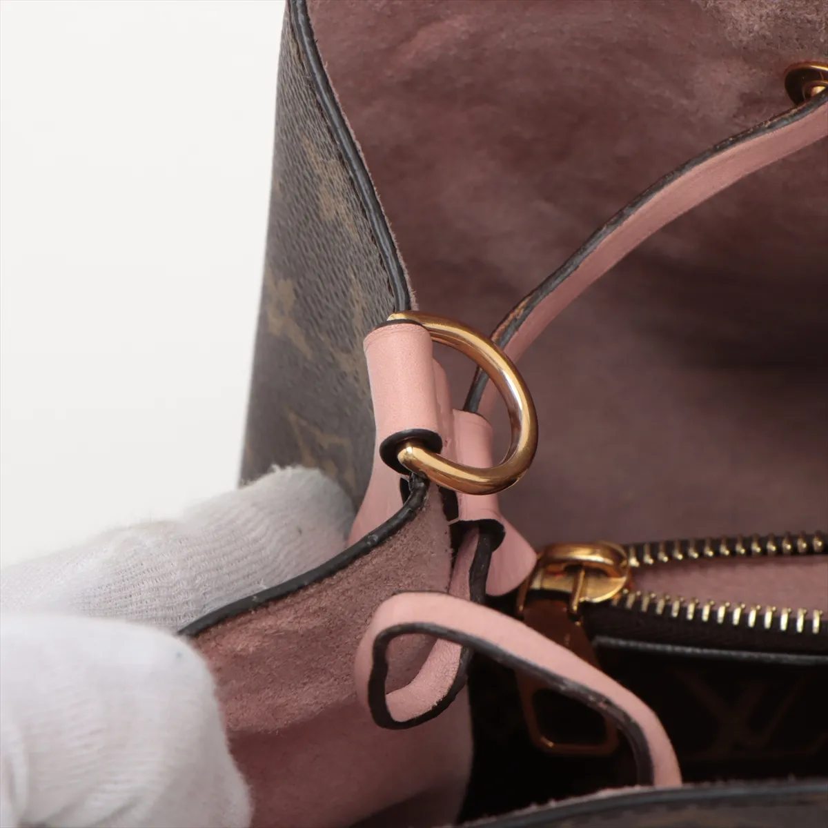 Monogram Neonoe M44022 SP2167 Brown RFID reaction available — view 12
