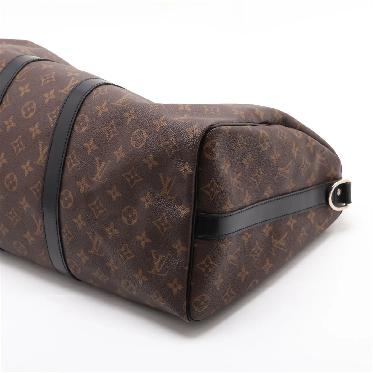 Monogram Macassar Keepall Bandoulière 45 M56711 DU3089 Brown x Black — view 3