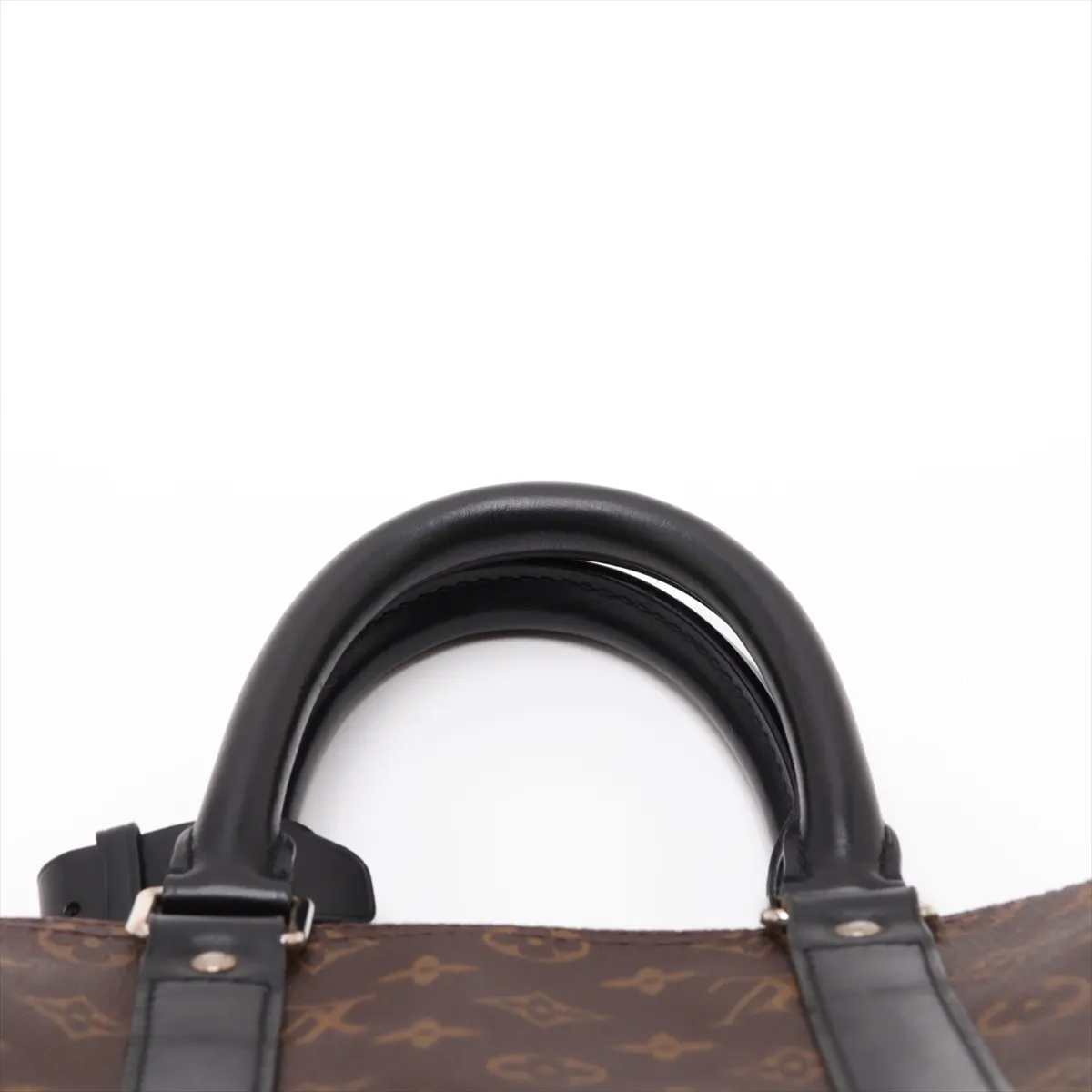 Monogram Macassar Keepall Bandoulière 45 M56711 DU3089 Brown x Black — view 6