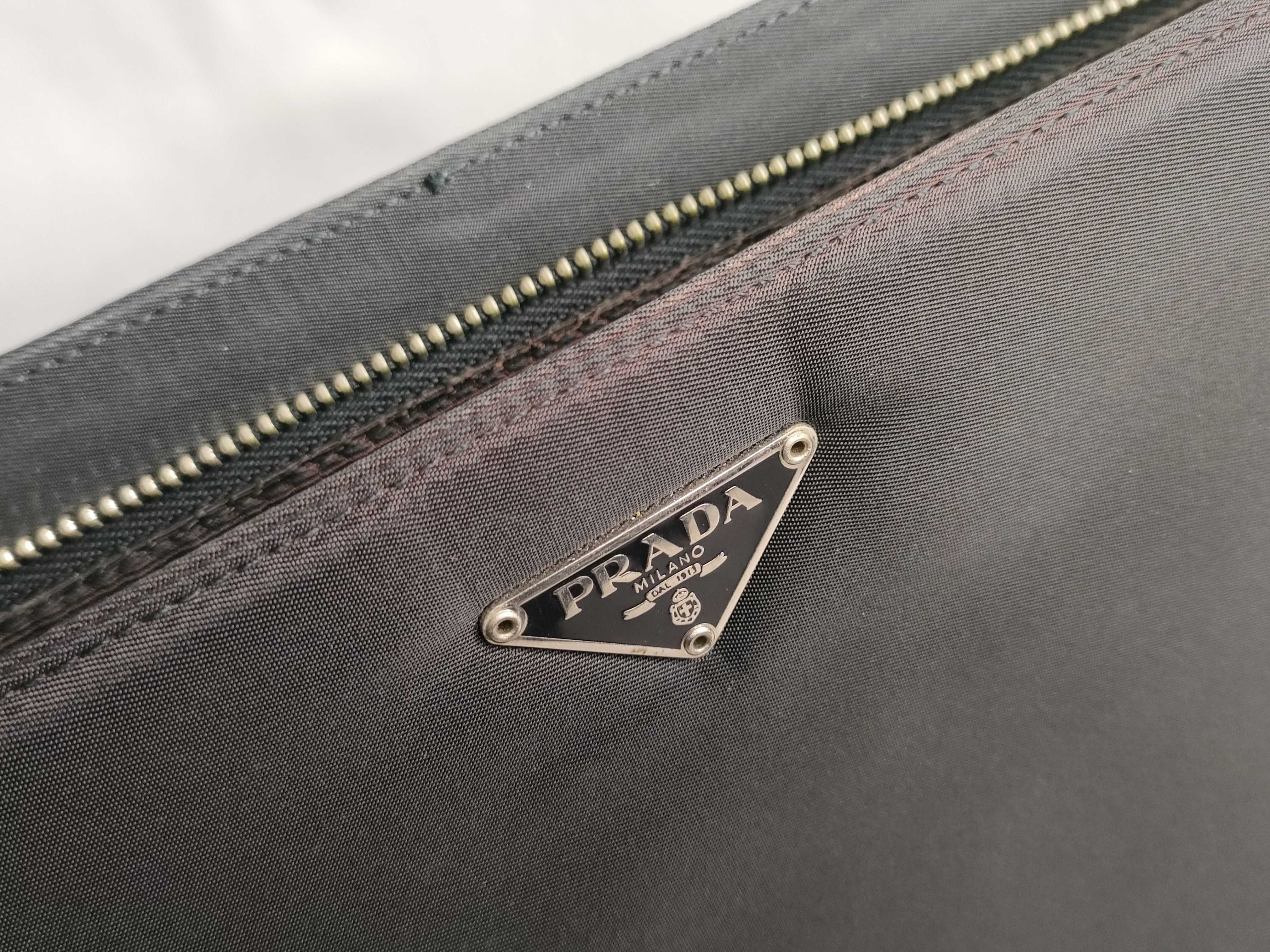 Nylon Prada Re-Nylon Mini Handbag Accessory Pouch Black Handbag — view 15