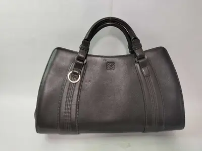 Anagram Handbag, Dark Brown