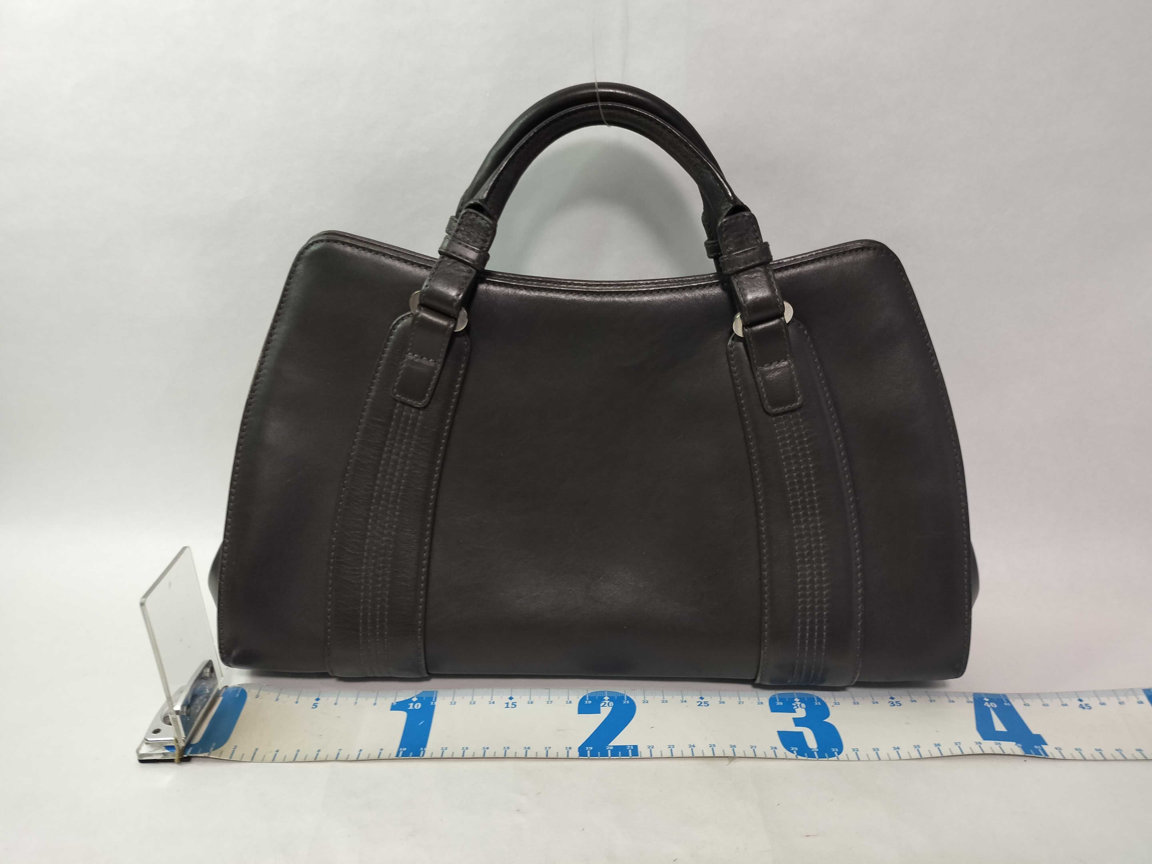 Anagram Handbag, Dark Brown — view 2