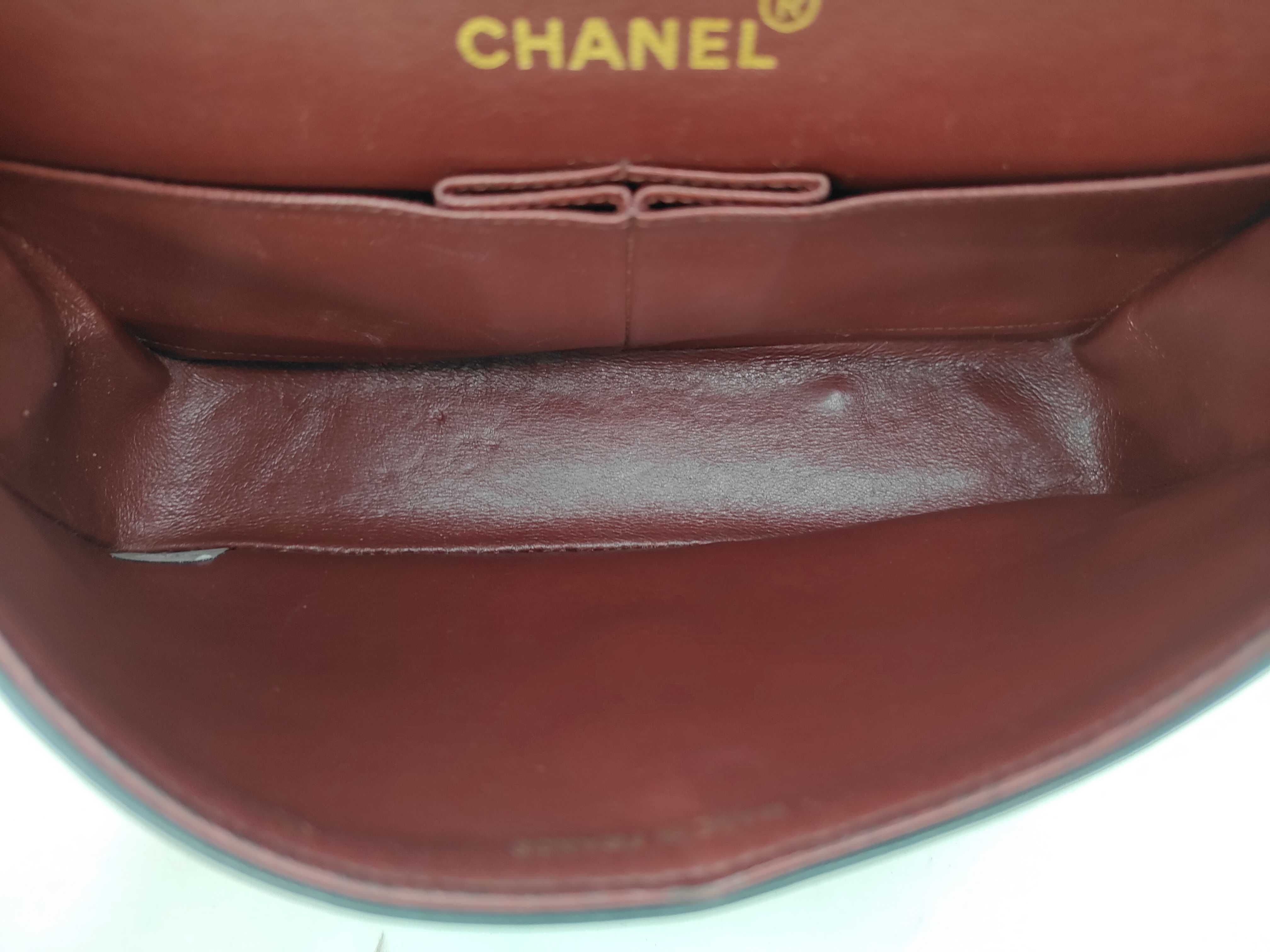 Matelassé Double Flap Shoulder Bag, Black, No. 3 — view 8