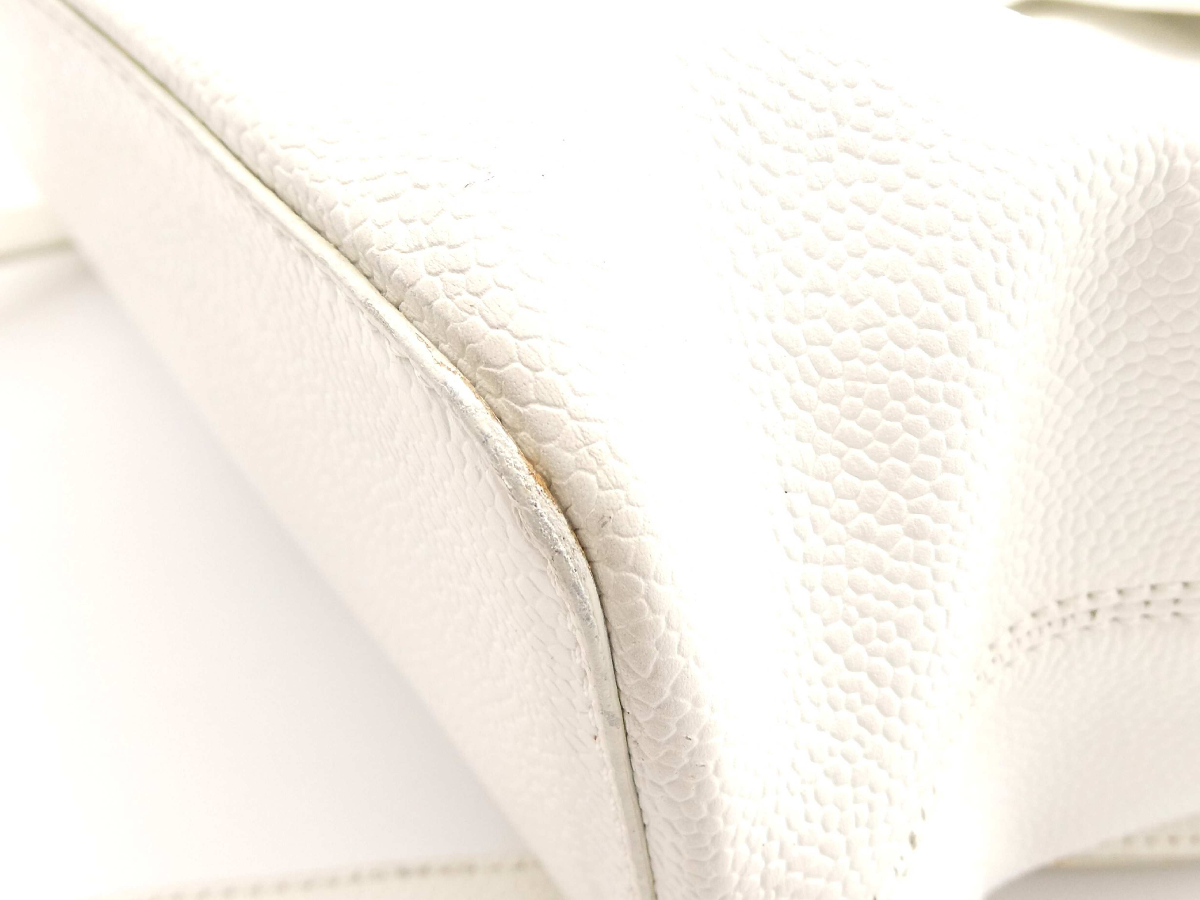 Caviar Skin Coco Mark Turnlock Backpack — view 12