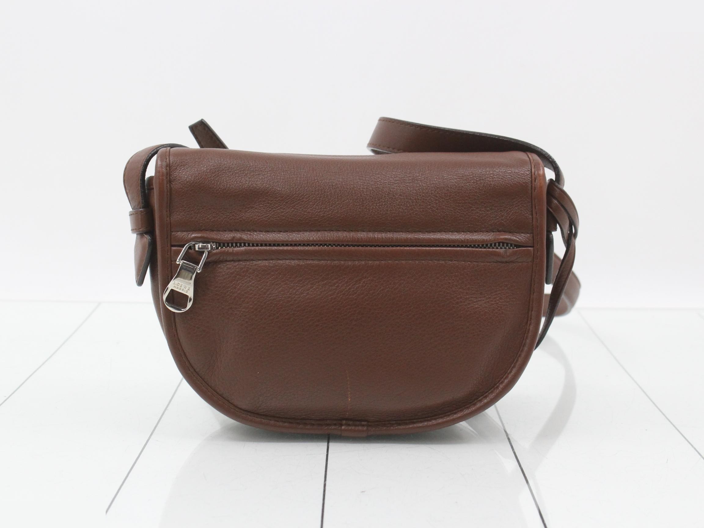 Heritage dark brown cloth bag — view 2