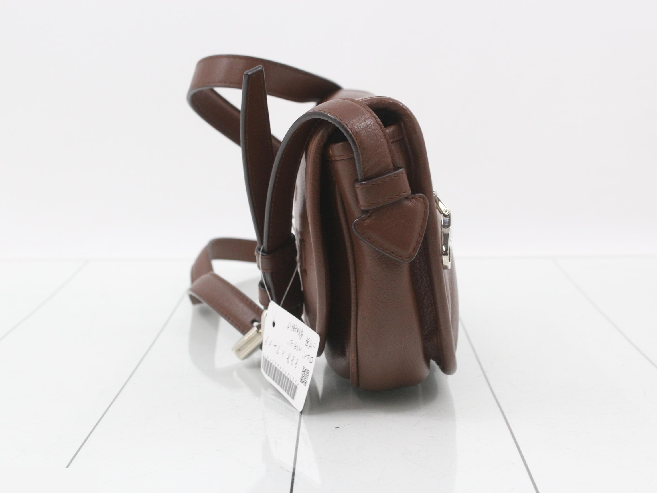 Heritage dark brown cloth bag — view 3