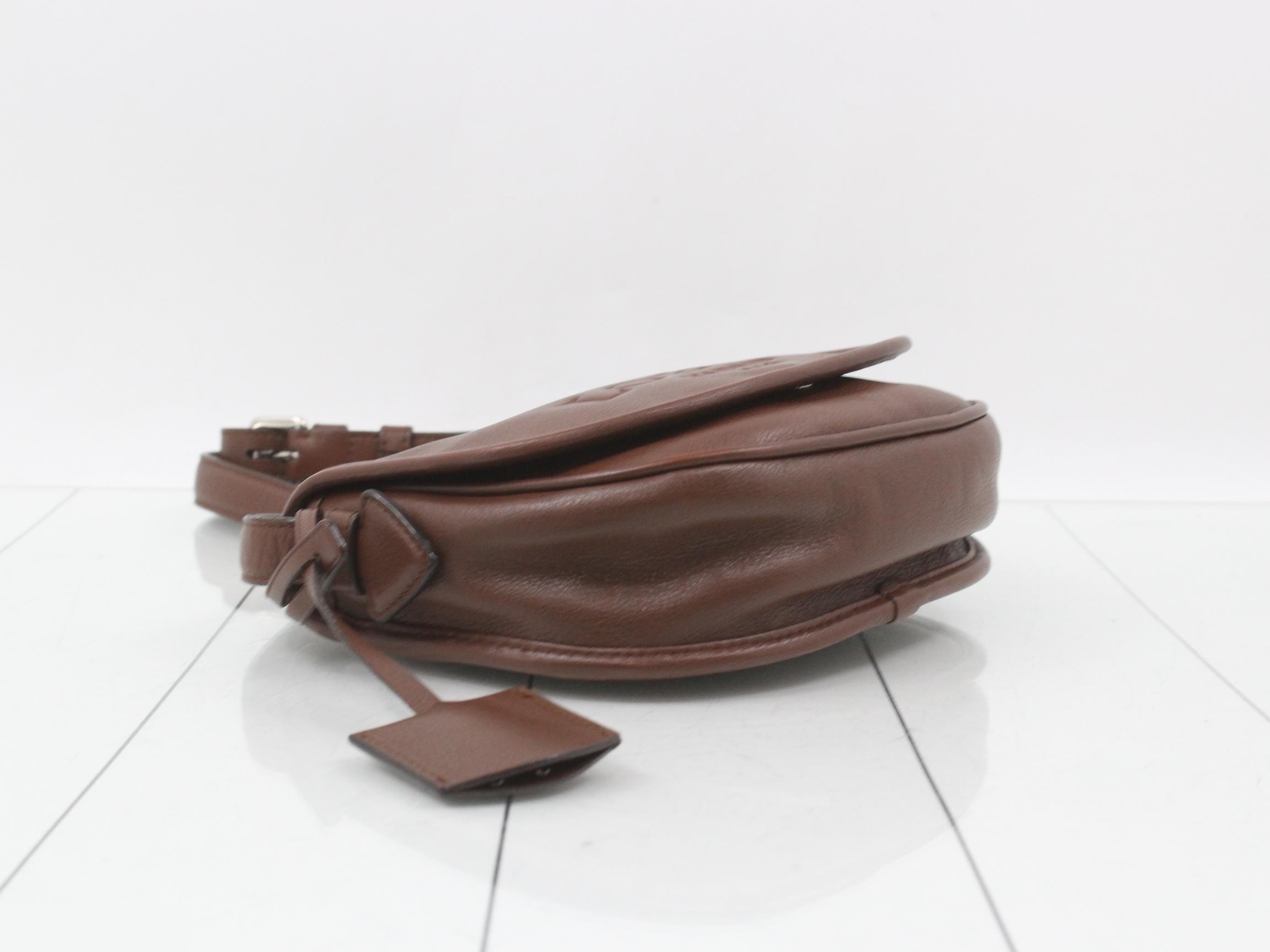 Heritage dark brown cloth bag — view 5