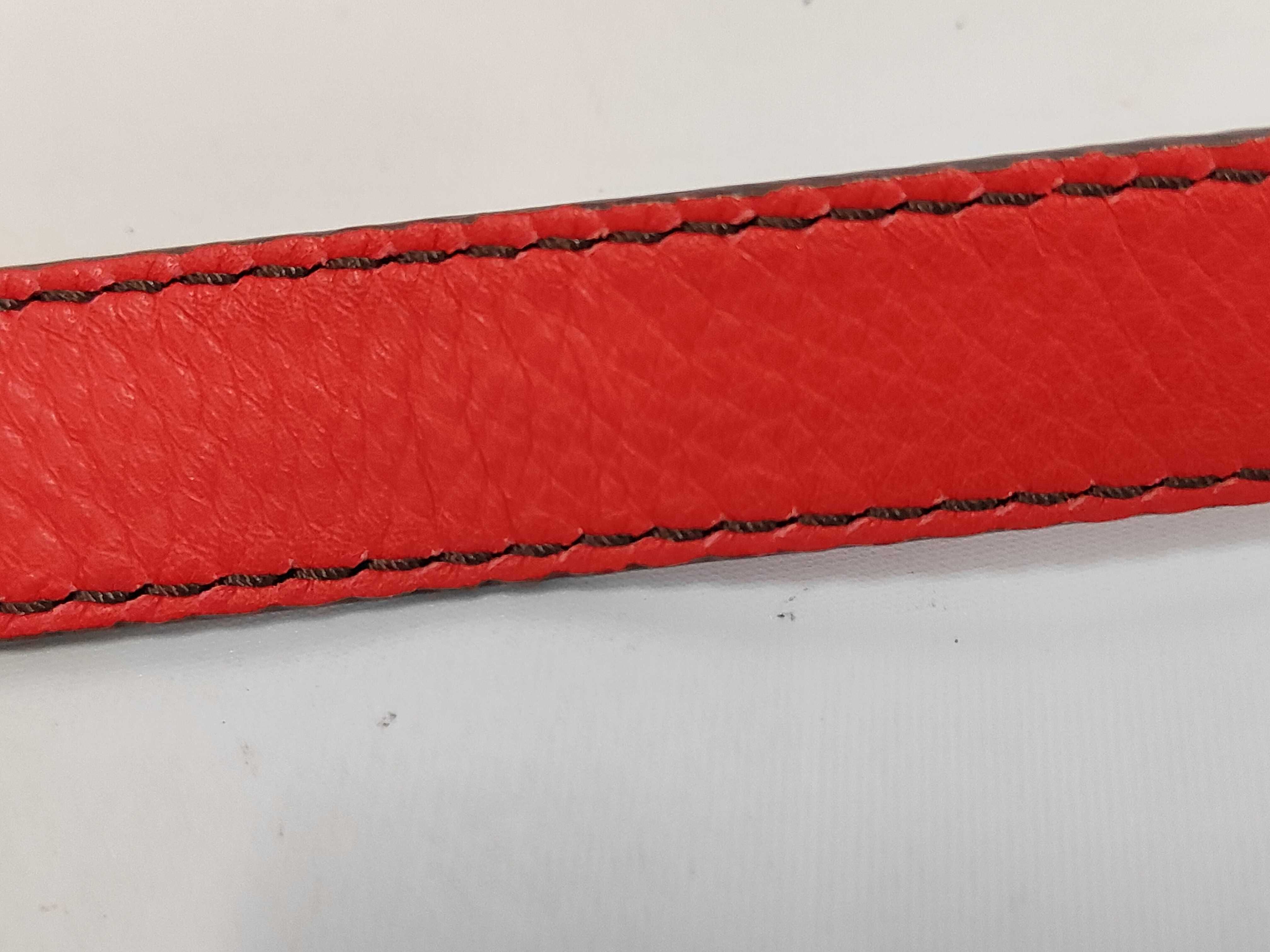 Mamma Bucket Leather 2-way Red Shoulder Bag — view 6