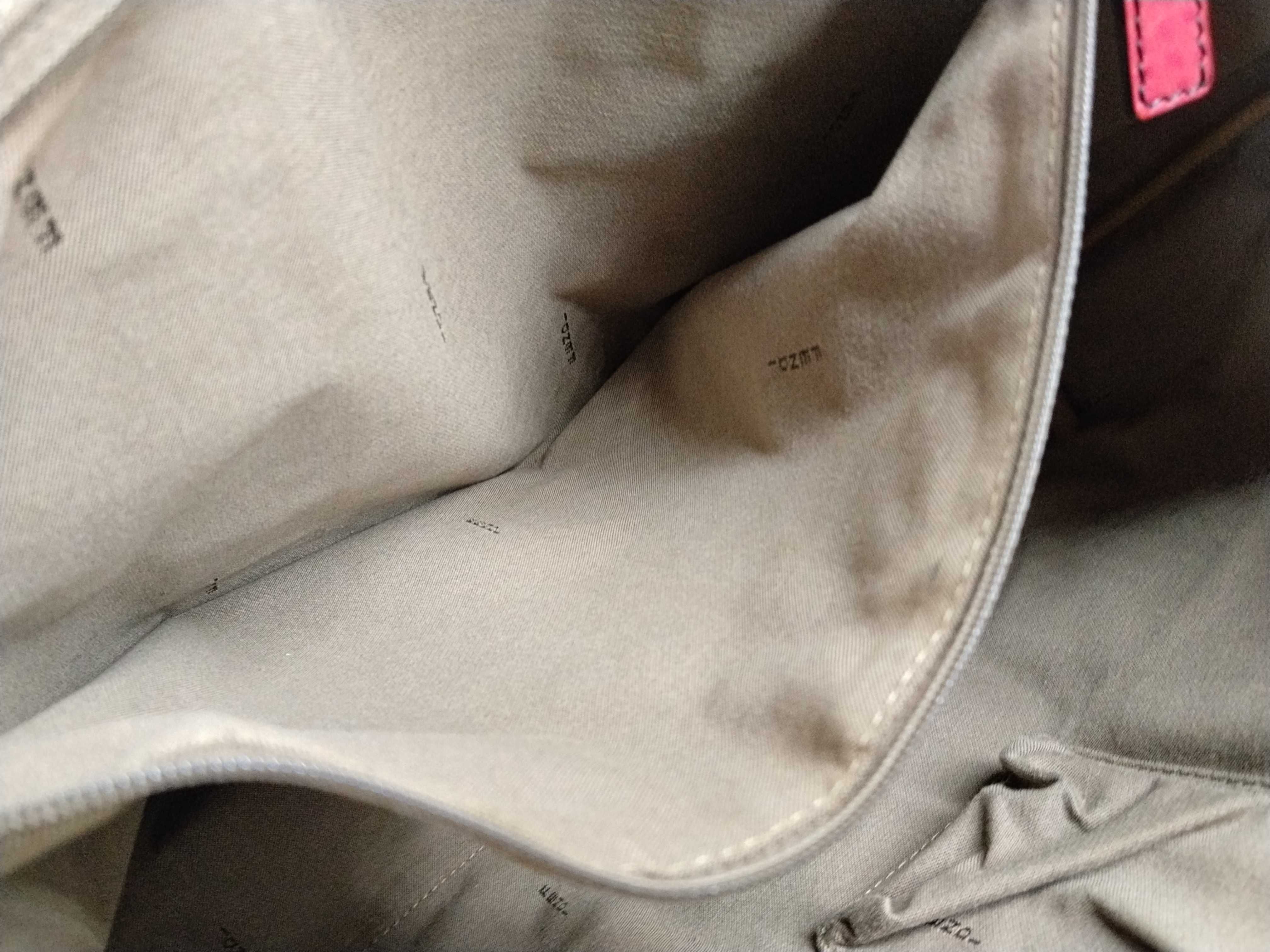 tote bag, Zucchino leather canvas tote bag — view 10