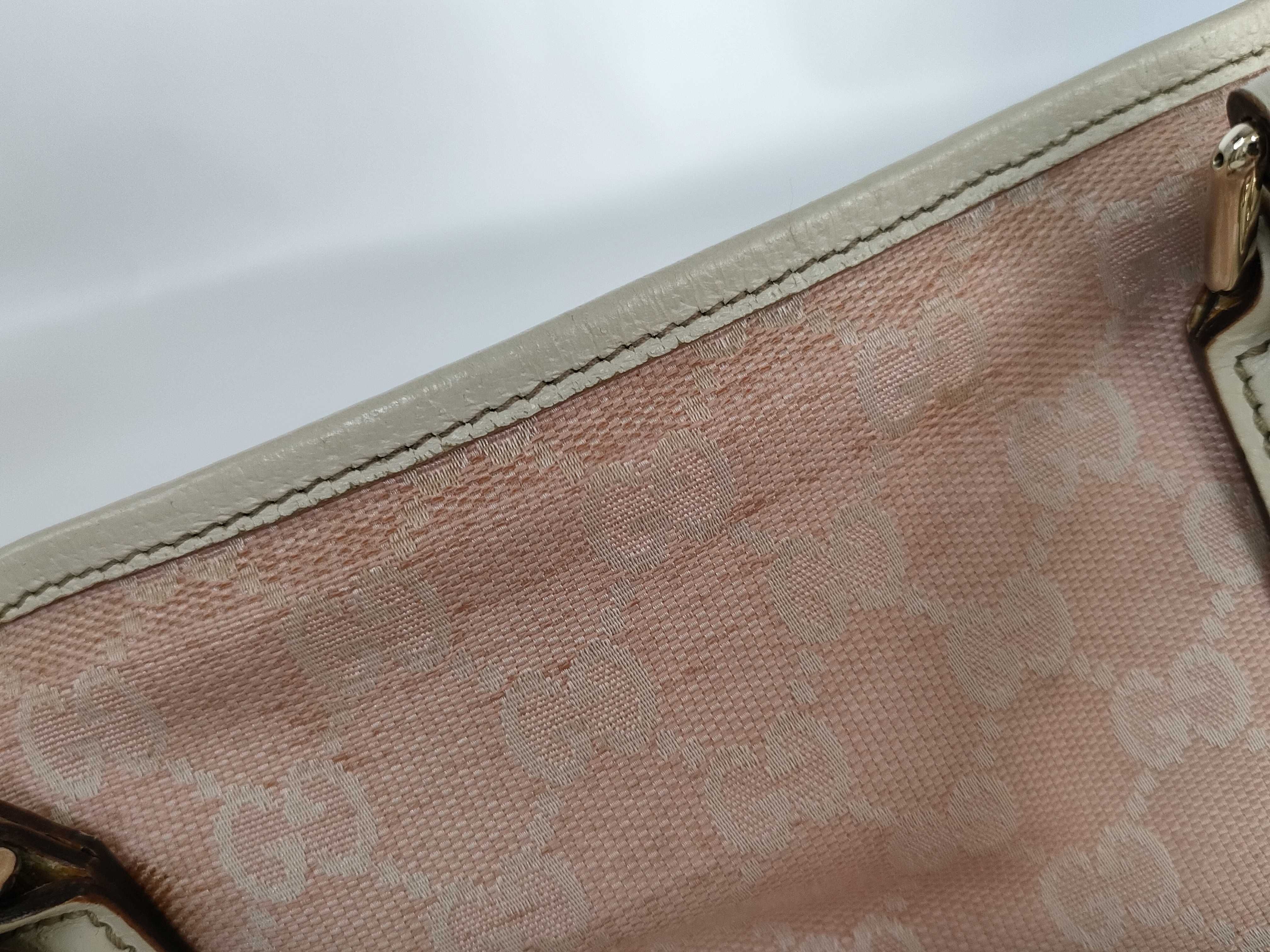 GG Canvas Tote Bag 137396 Pink — view 13