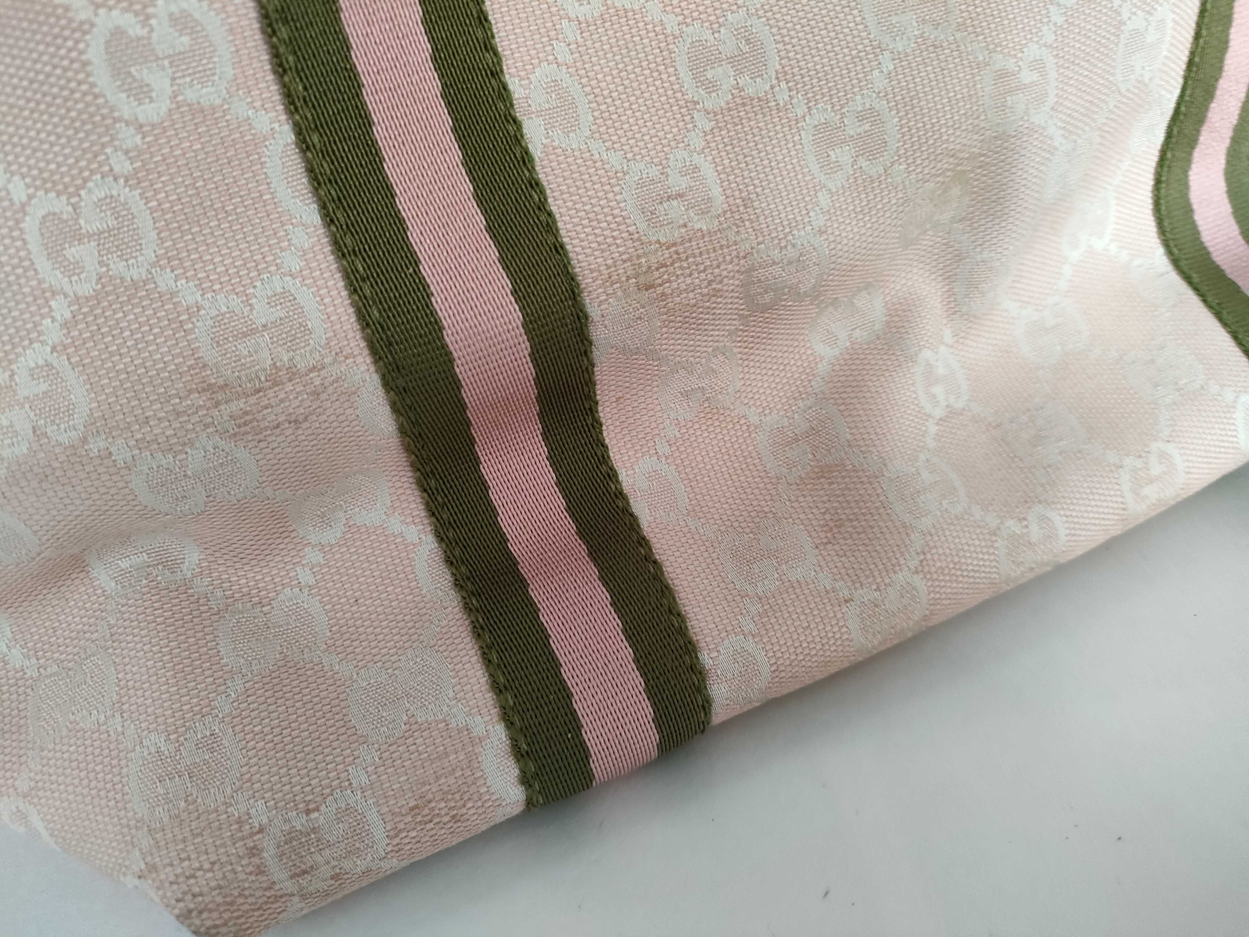 GG Canvas Tote Bag 137396 Pink — view 14