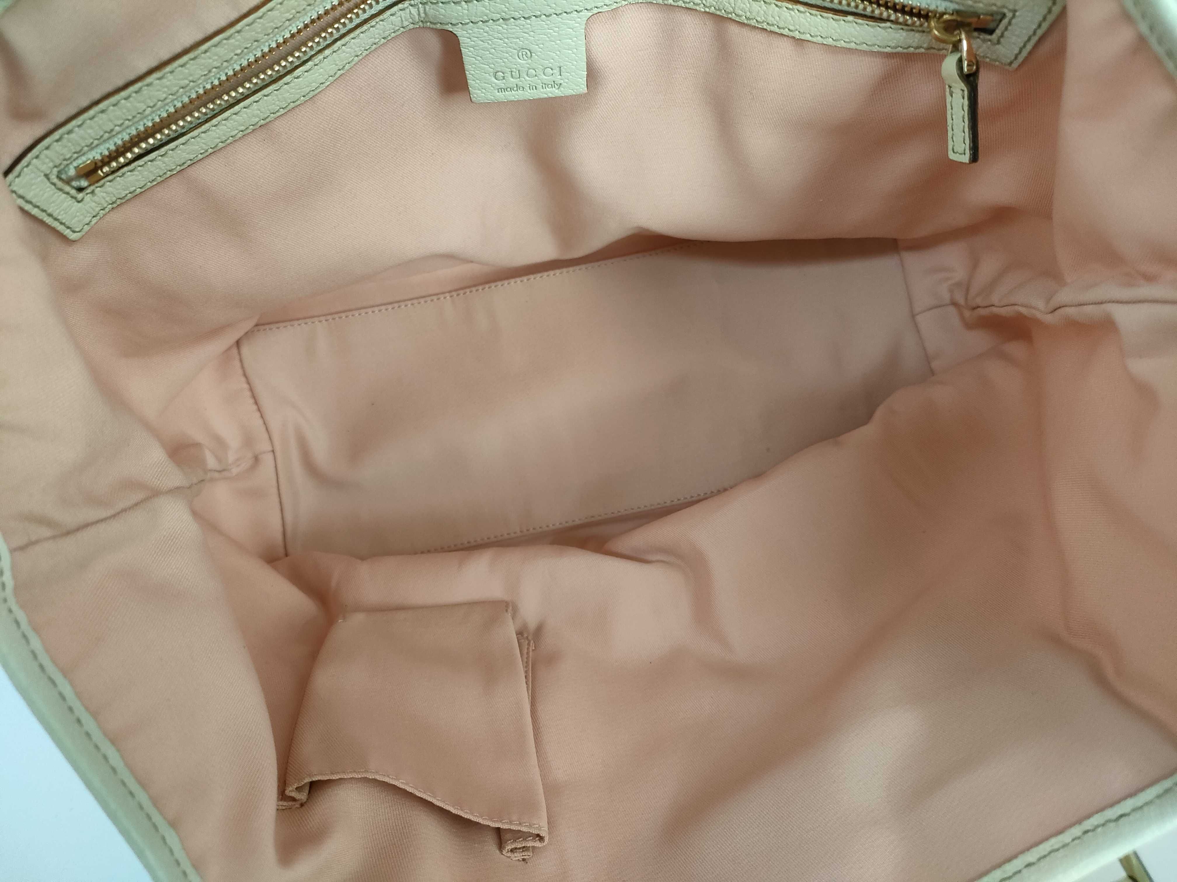 GG Canvas Tote Bag 137396 Pink — view 8