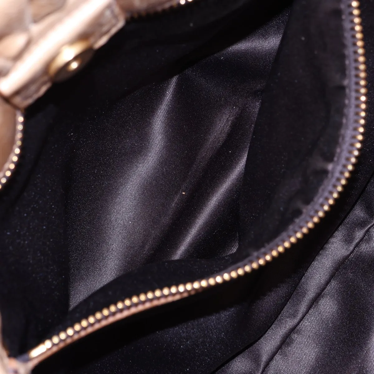 Leather 2-Way Tote Bag, Beige — view 9