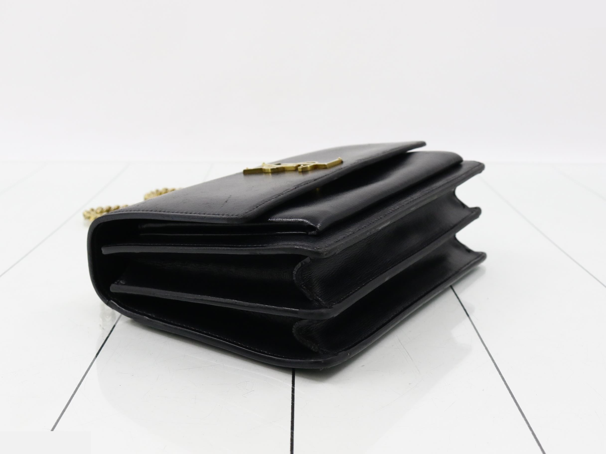 Sunset Leather Chain Shoulder Bag — view 5