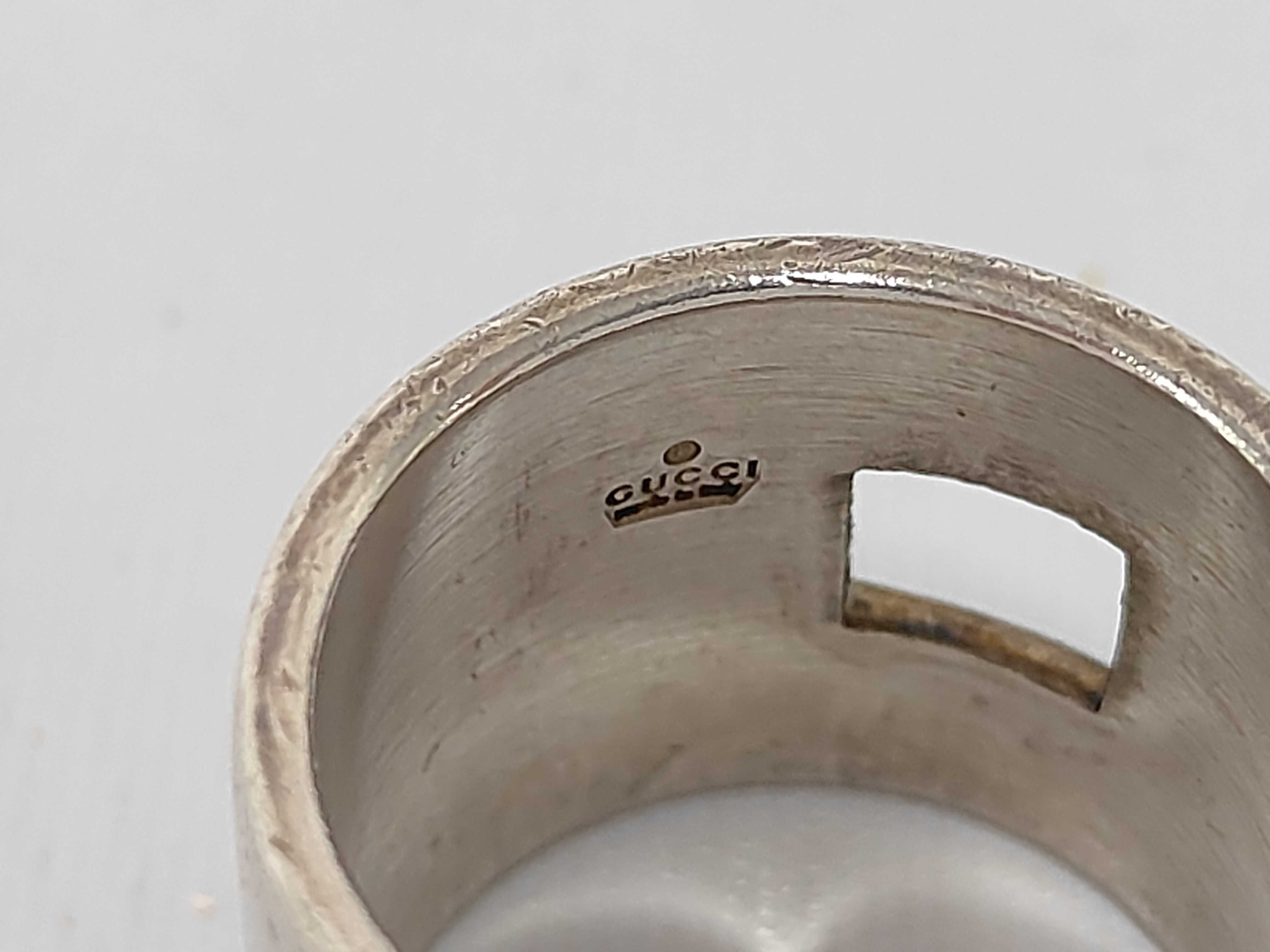 Open G Branded G Sterling Silver 925 Ring — view 5