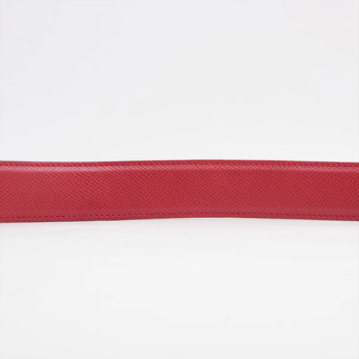 H Belt A:1997 Belt 65 Leather Navy x Red — view 4