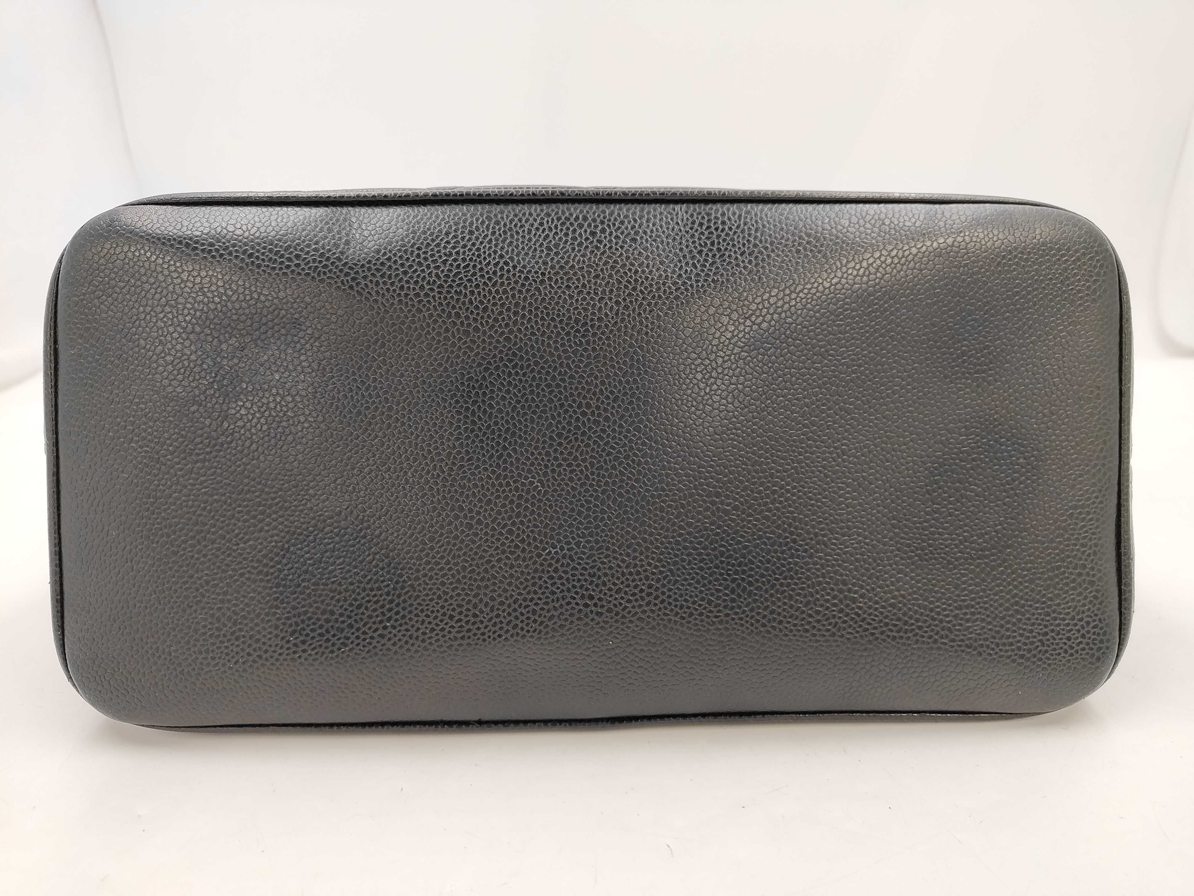 Caviar Skin Reissue Tote Bag, Black, Series 6 Tote Bag — view 7