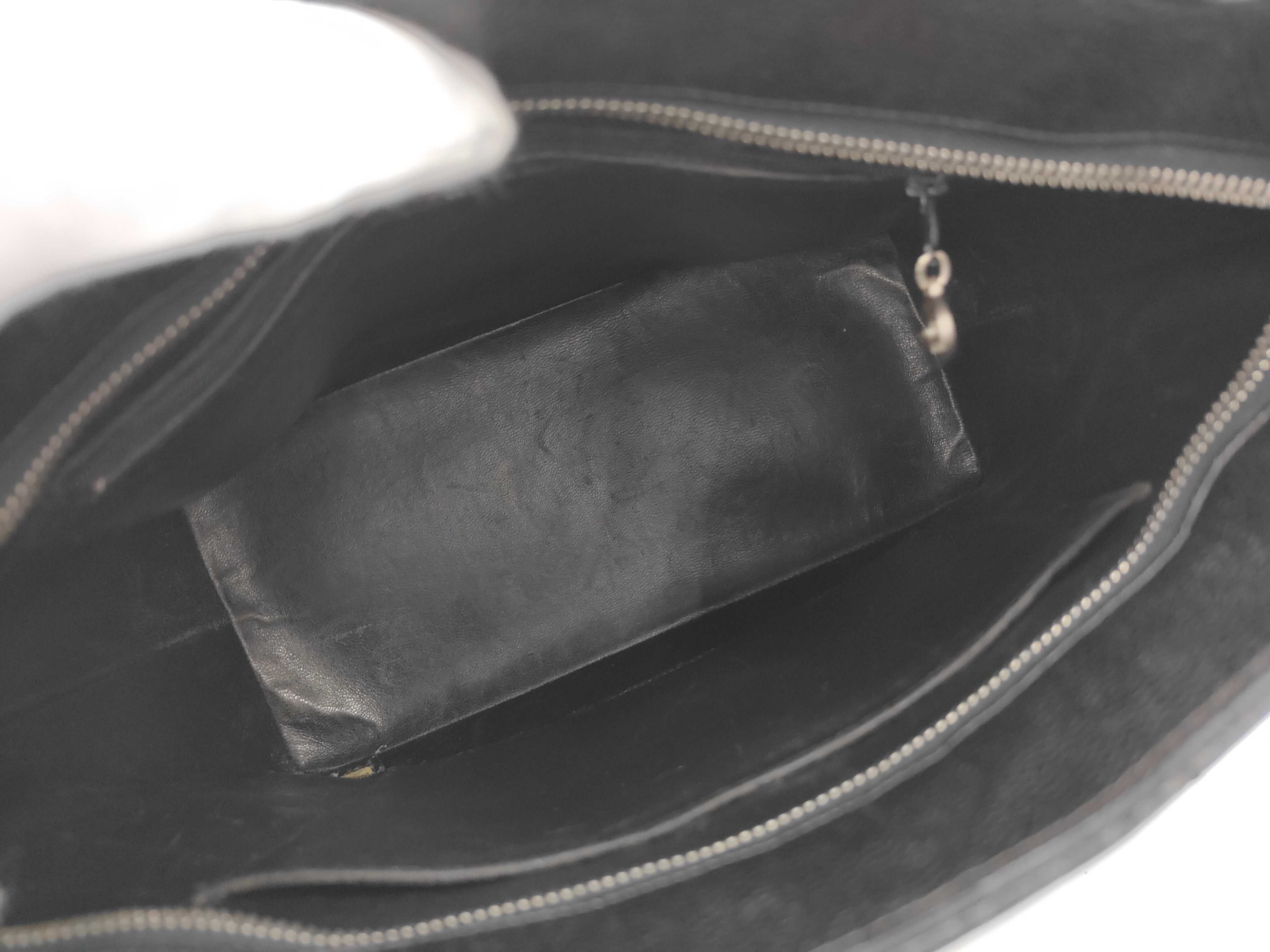 Caviar Skin Reissue Tote Bag, Black, Series 6 Tote Bag — view 8