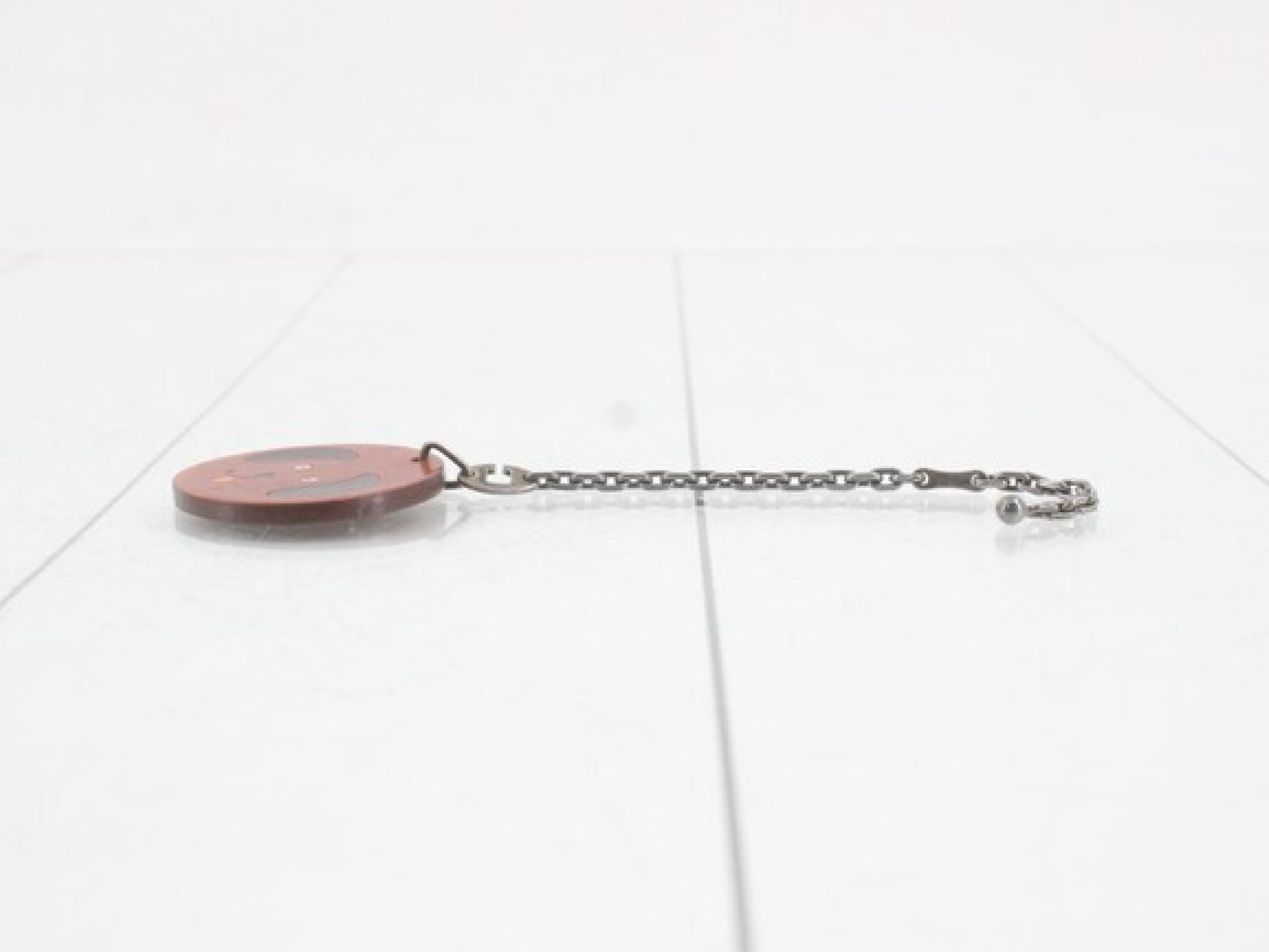 Dog Charm Leather 925 Key Case — view 3