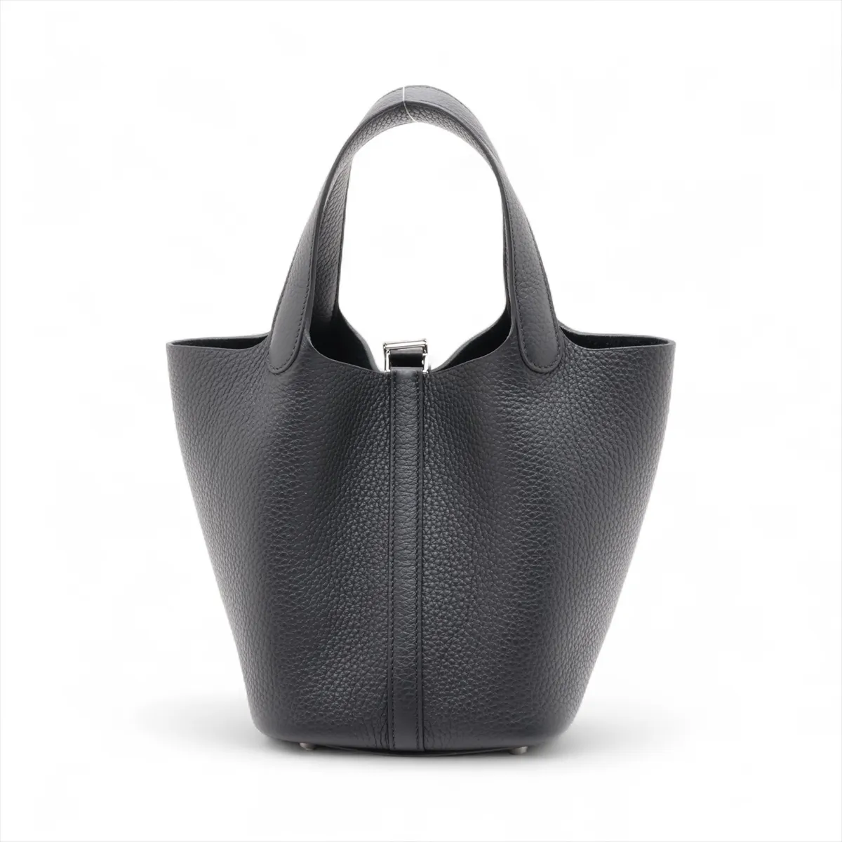[Individually packaged] Hermes Picotin Lock 18 PM Taurillon Clemence Black Silver Hardware K: 2025 — view 2
