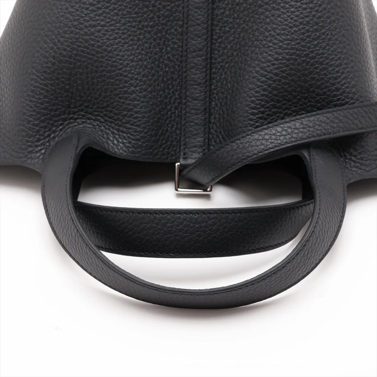 [Individually packaged] Hermes Picotin Lock 18 PM Taurillon Clemence Black Silver Hardware K: 2025 — view 5