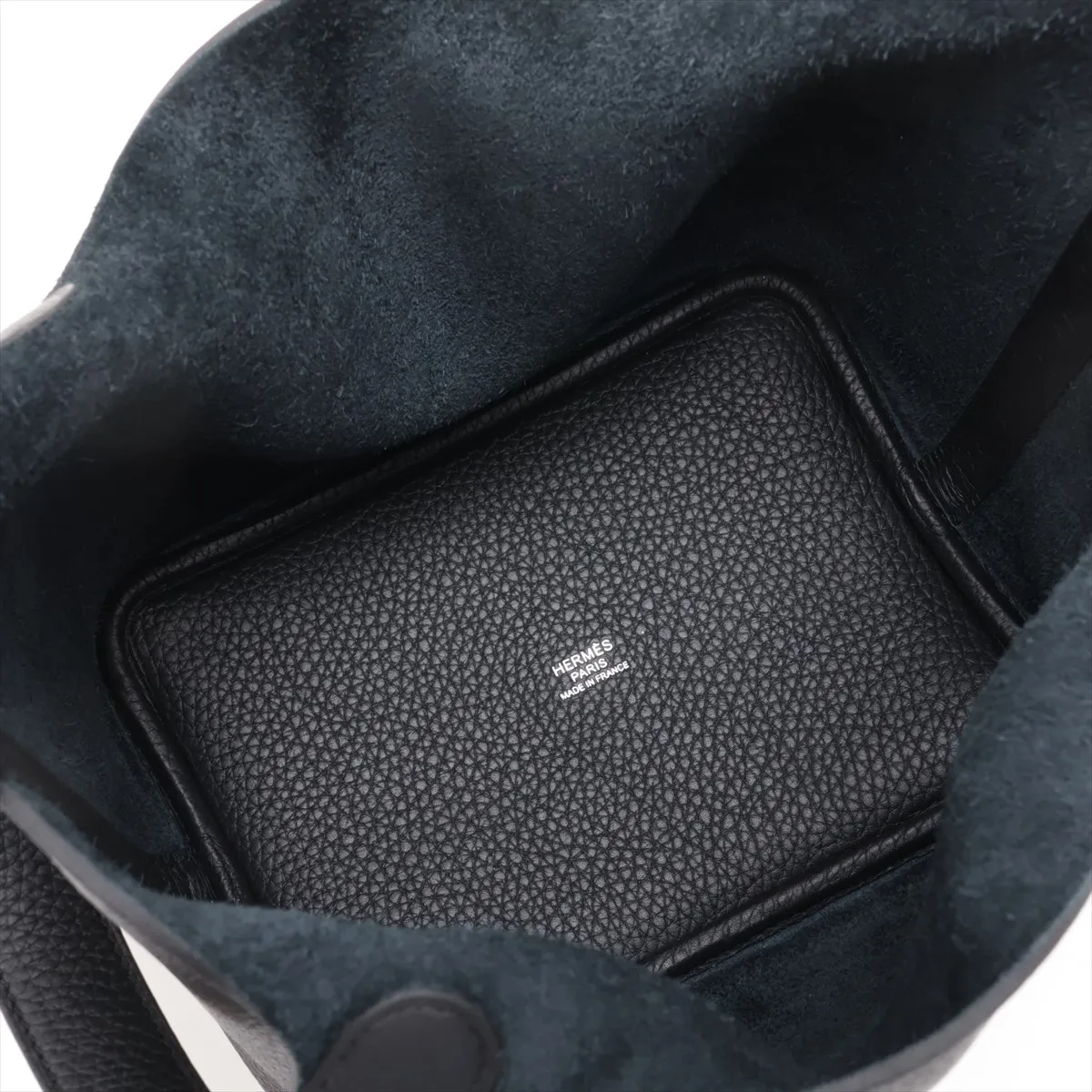 [Individually packaged] Hermes Picotin Lock 18 PM Taurillon Clemence Black Silver Hardware K: 2025 — view 7