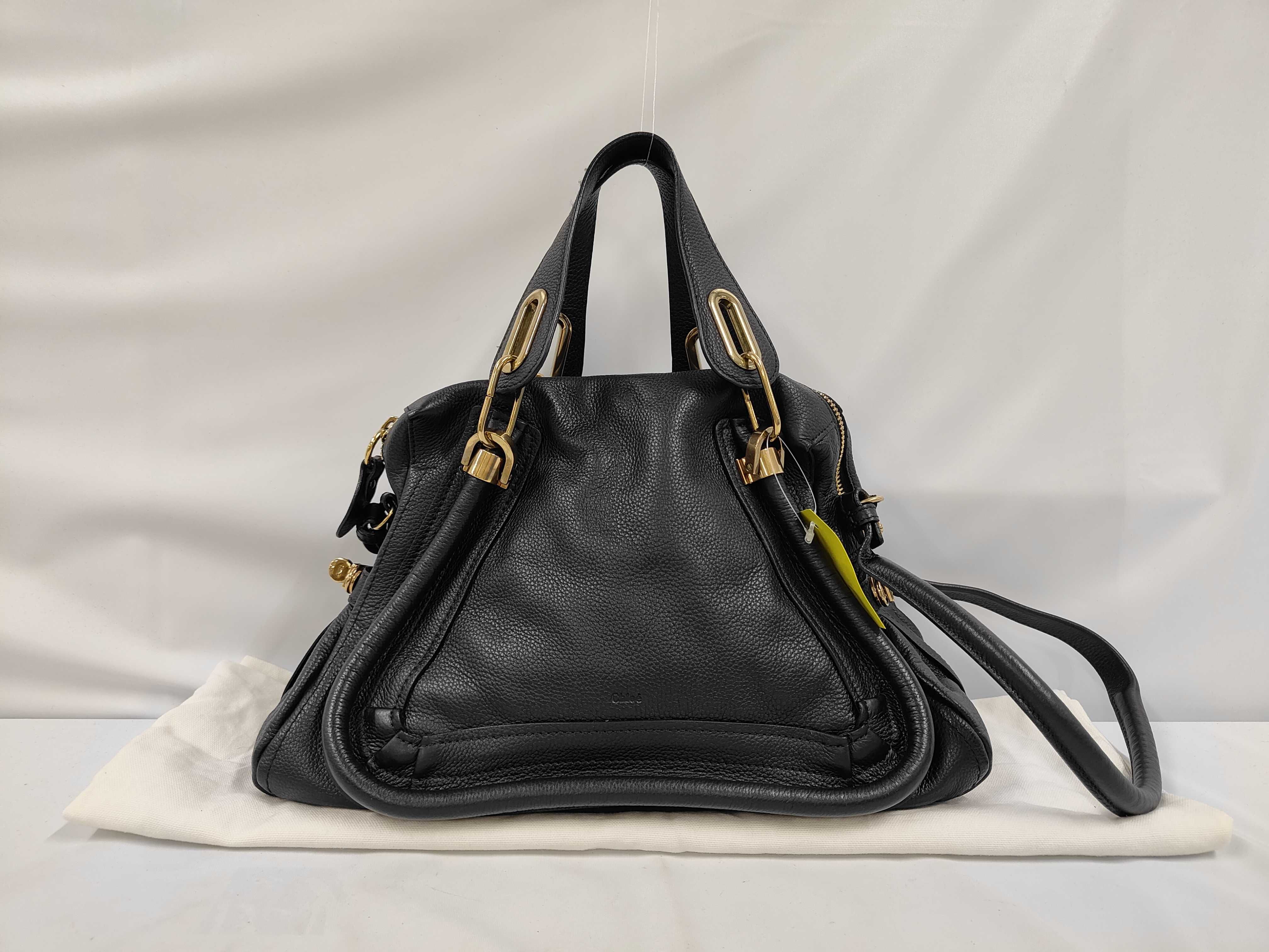 Noir 2-way handbag