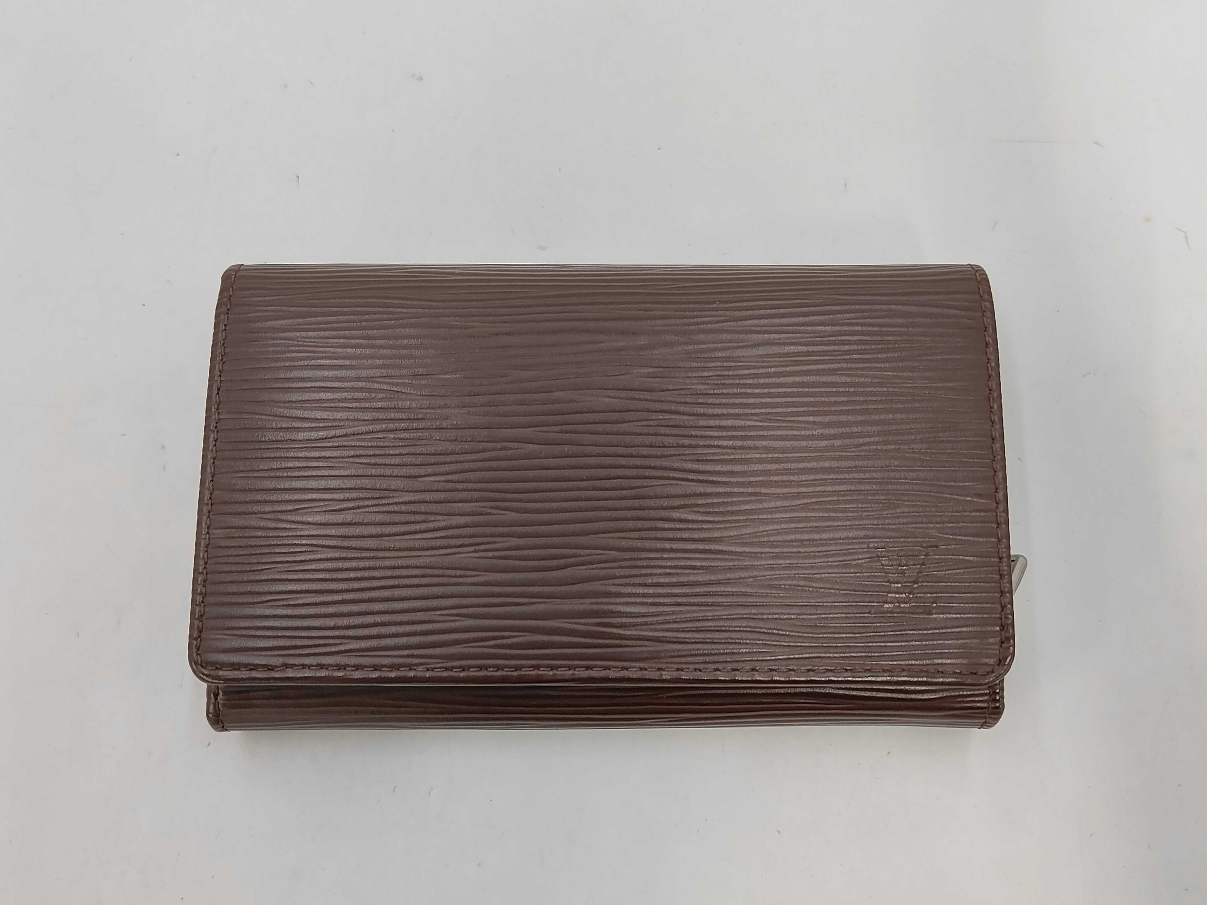 Epi Louis Vuitton Epi Portemonnaie Billet Trésor Mocha SR0033 Wallet