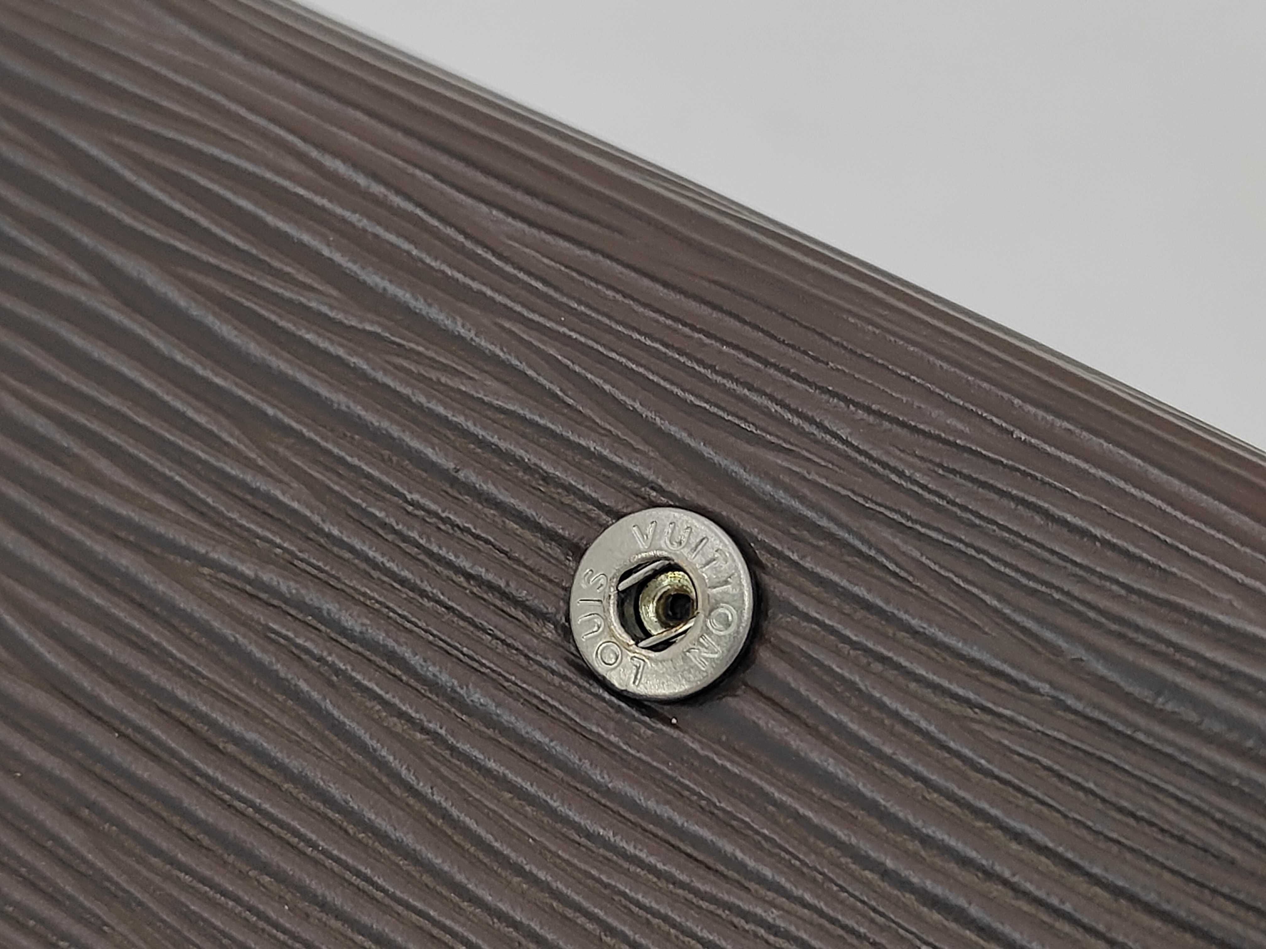 Epi Louis Vuitton Epi Portemonnaie Billet Trésor Mocha SR0033 Wallet — view 4