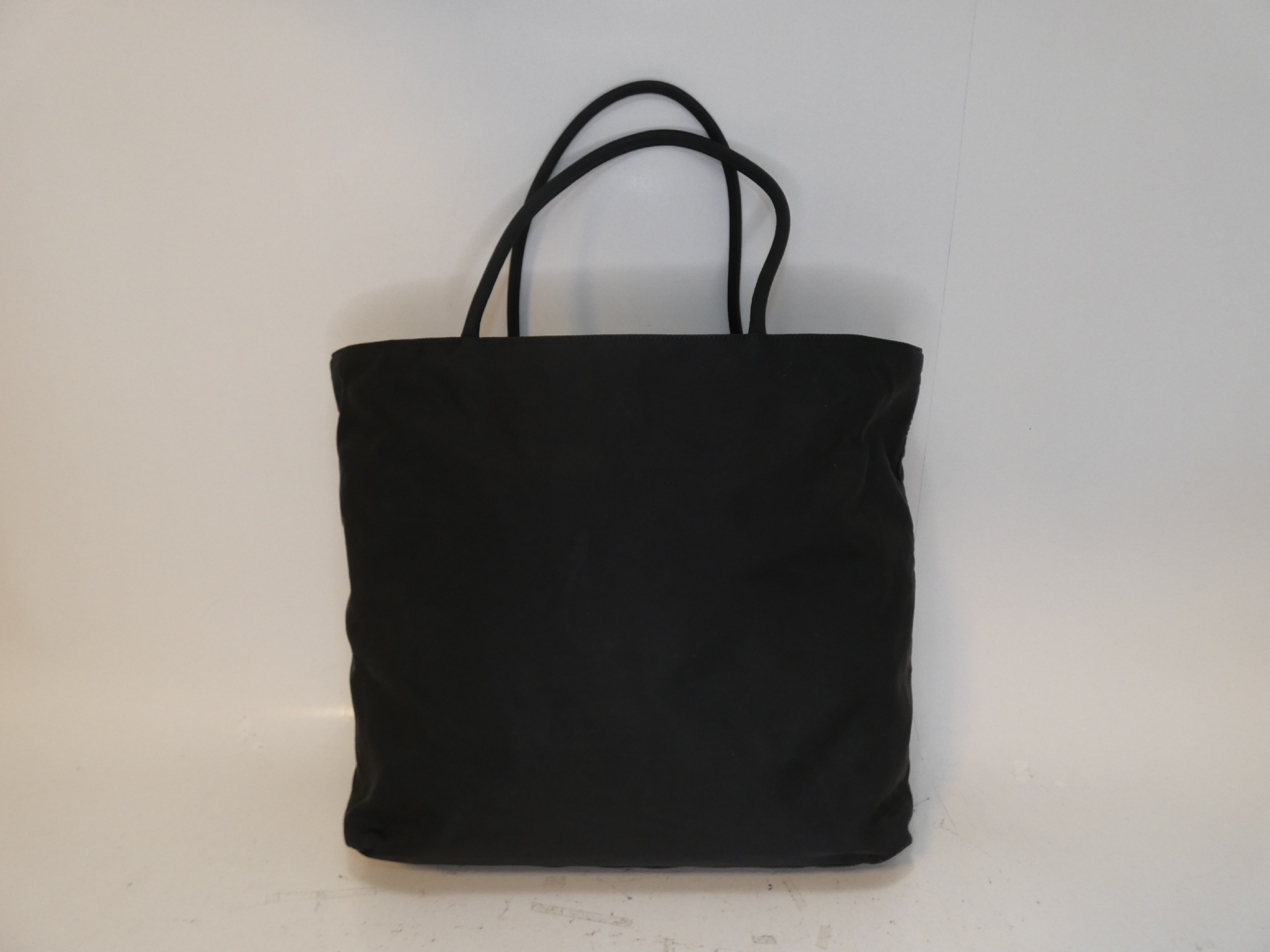 Nylon Black Tote Handbag — view 2