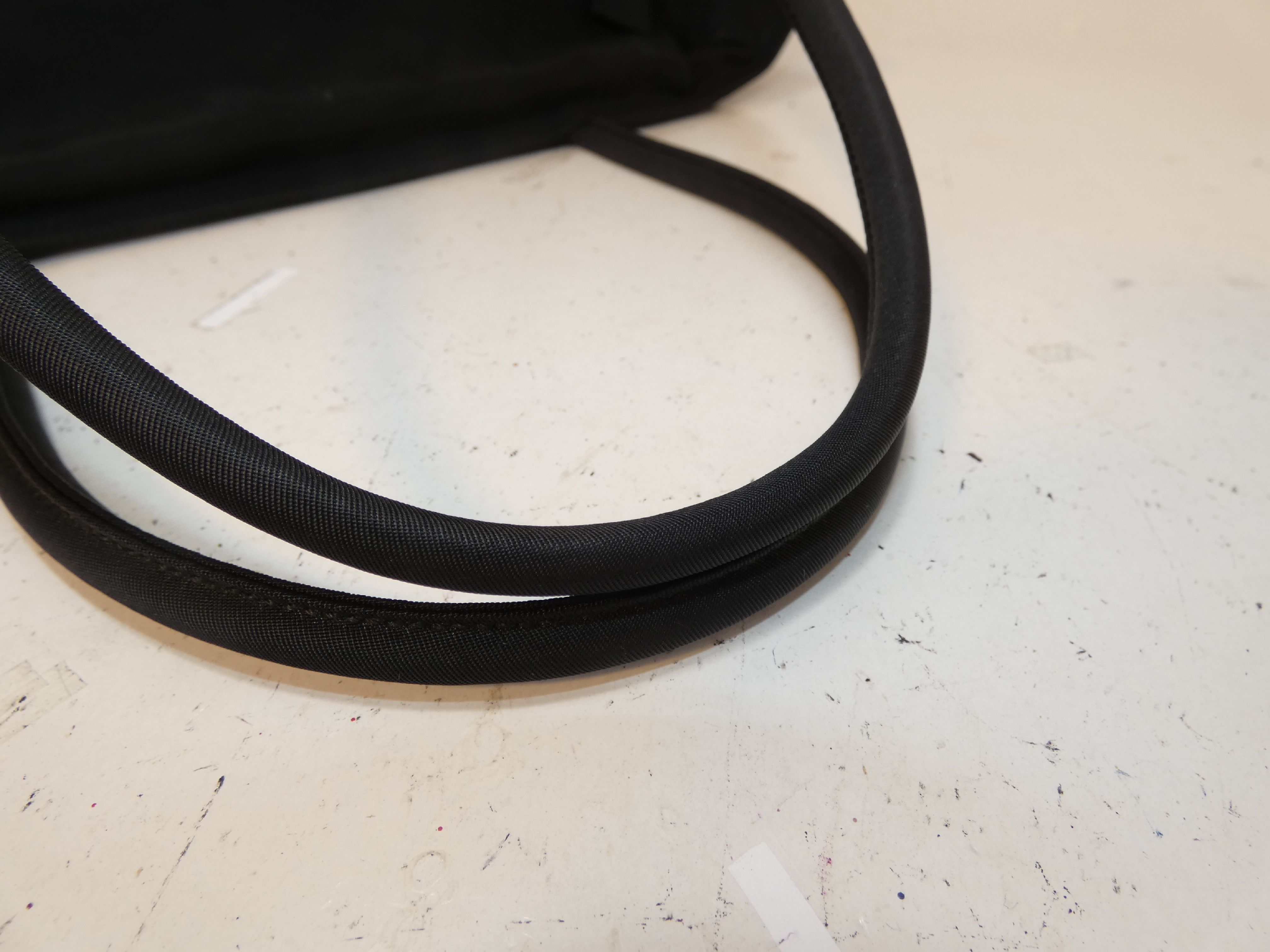 Nylon Black Tote Handbag — view 4
