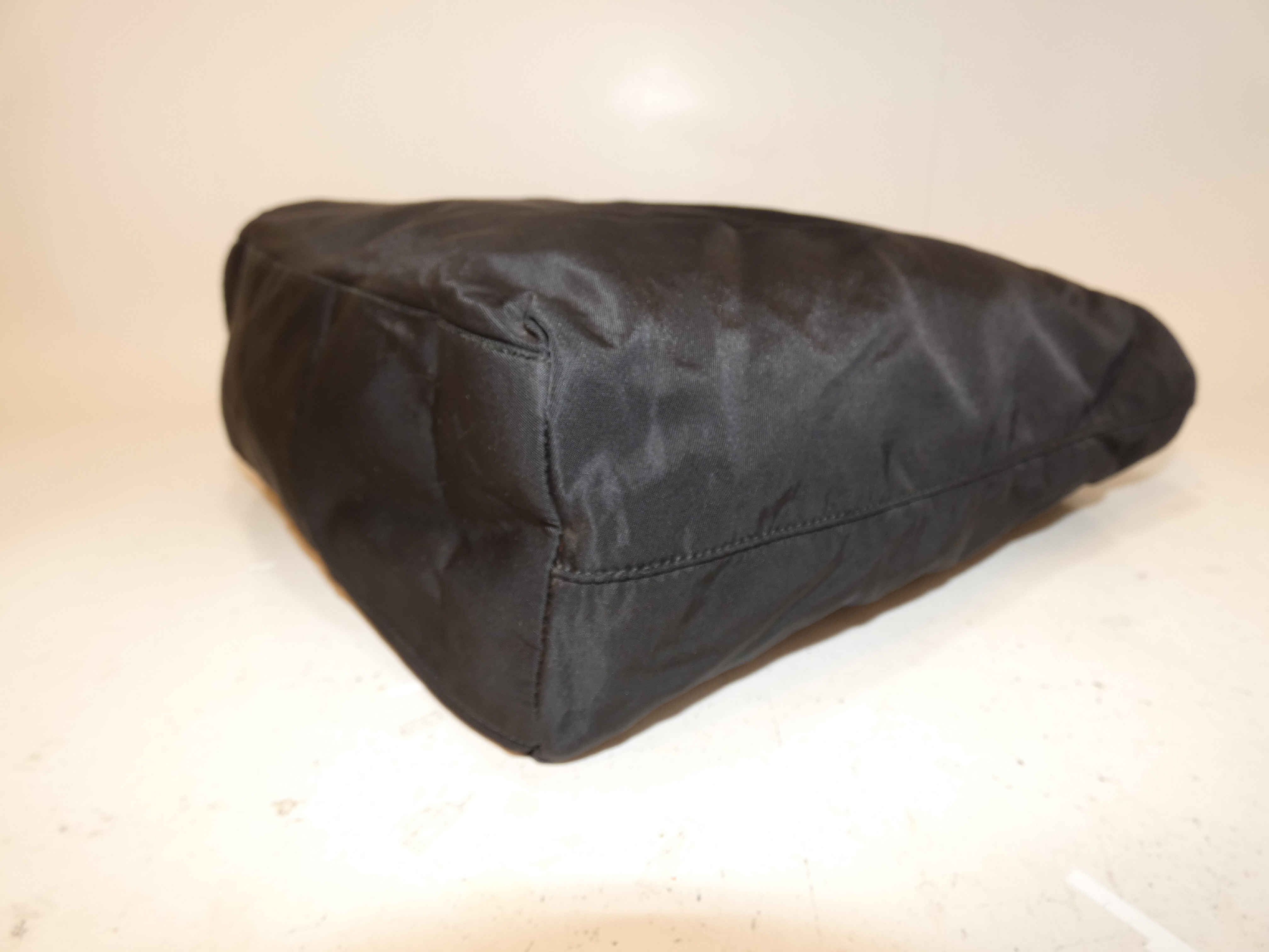 Nylon Black Tote Handbag — view 7