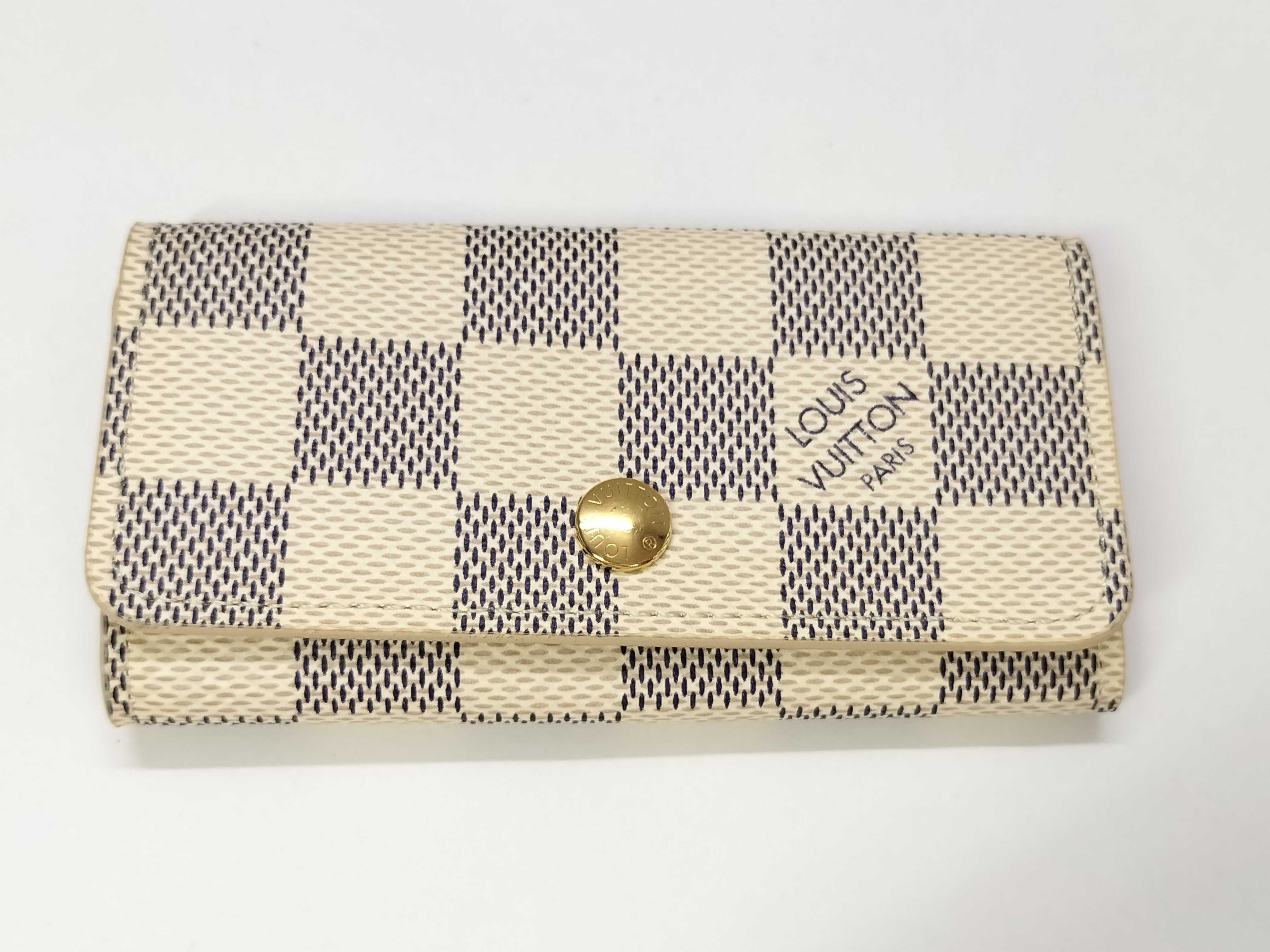 Damier Azur Multicles 4 Key Case