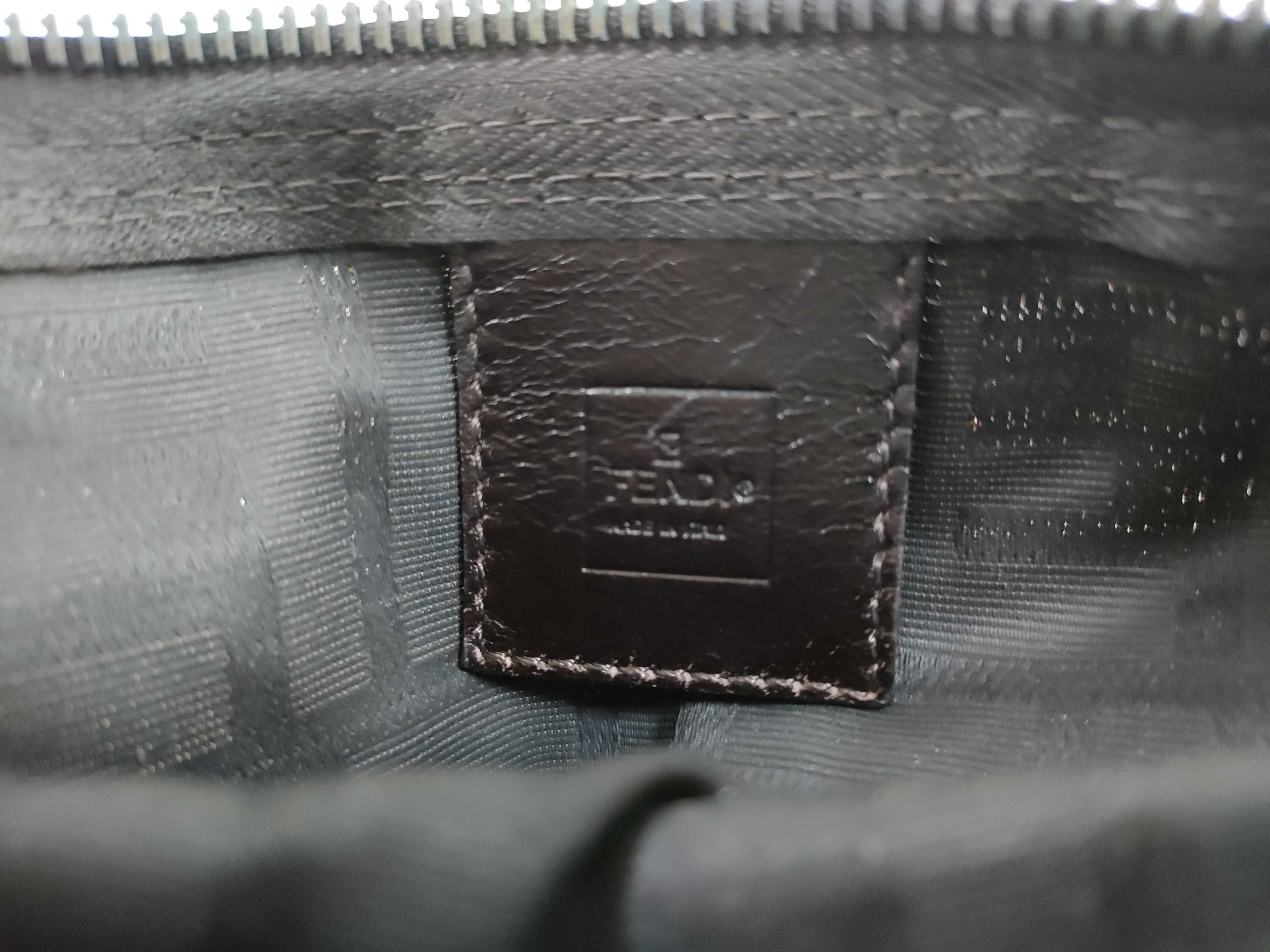 Zucca pattern Fendi pouch handbag Zucca handbag — view 11