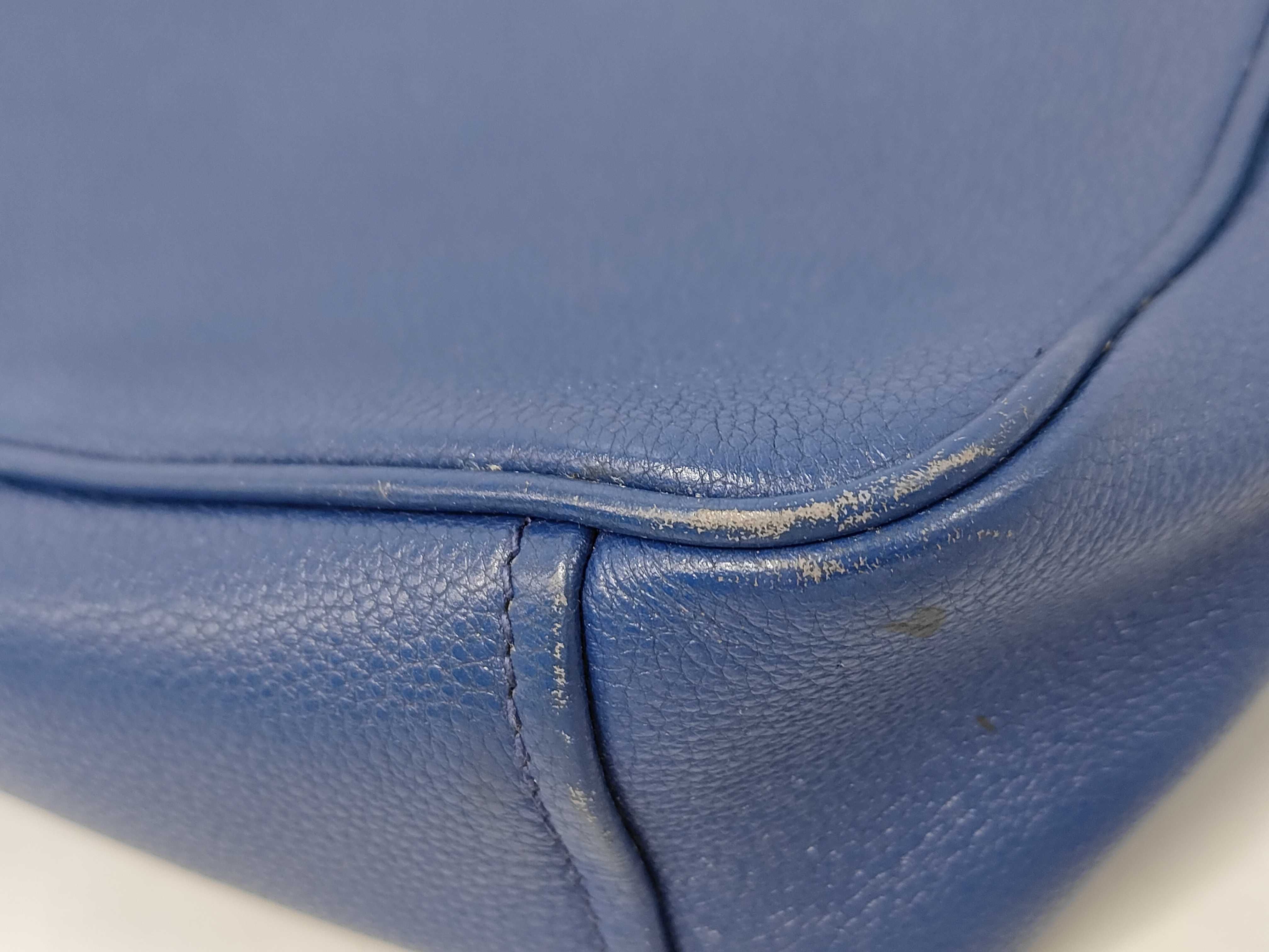 Square Shoulder Bag Vitello Blue Prada Shoulder Bag — view 4