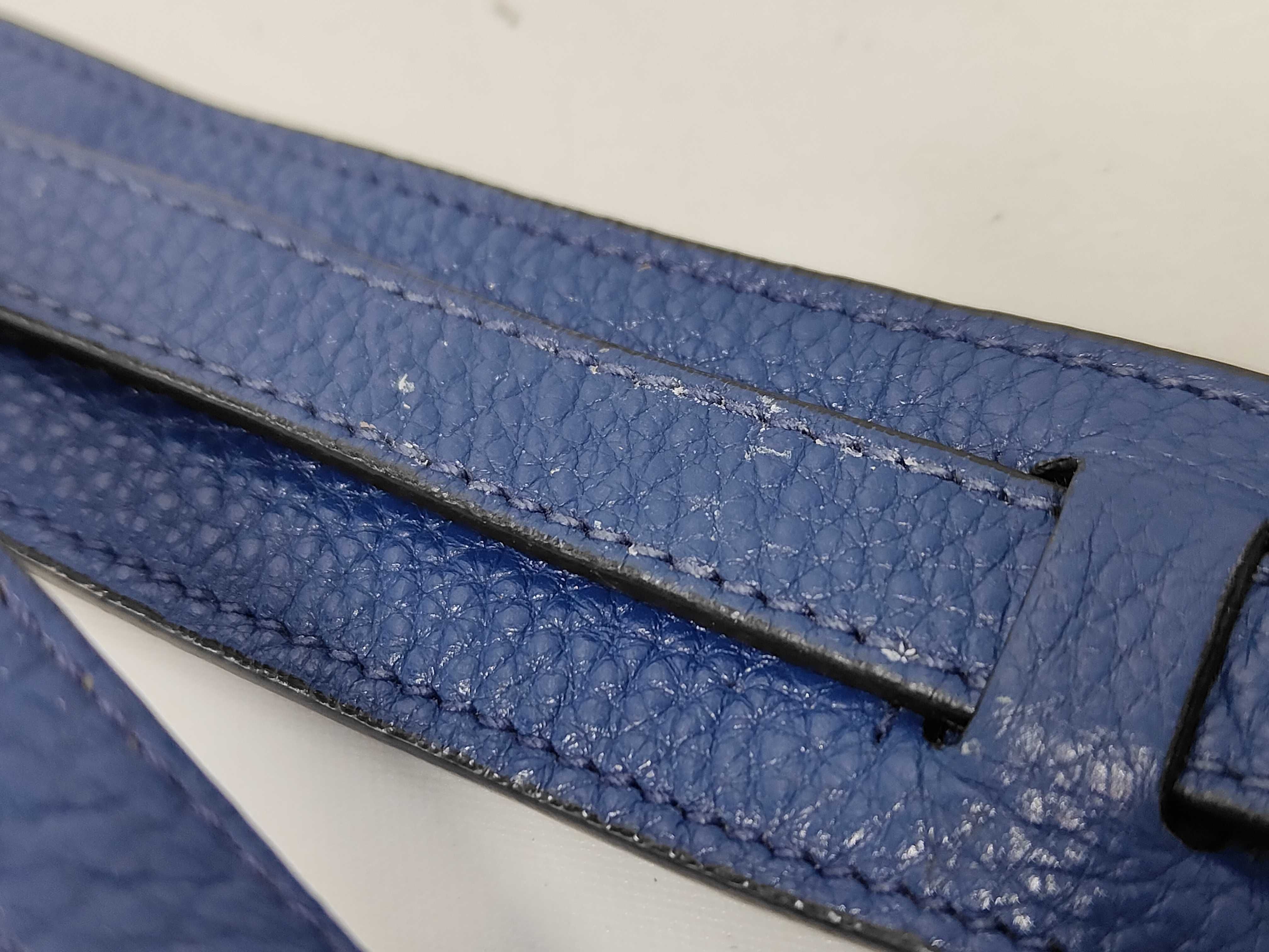 Square Shoulder Bag Vitello Blue Prada Shoulder Bag — view 7