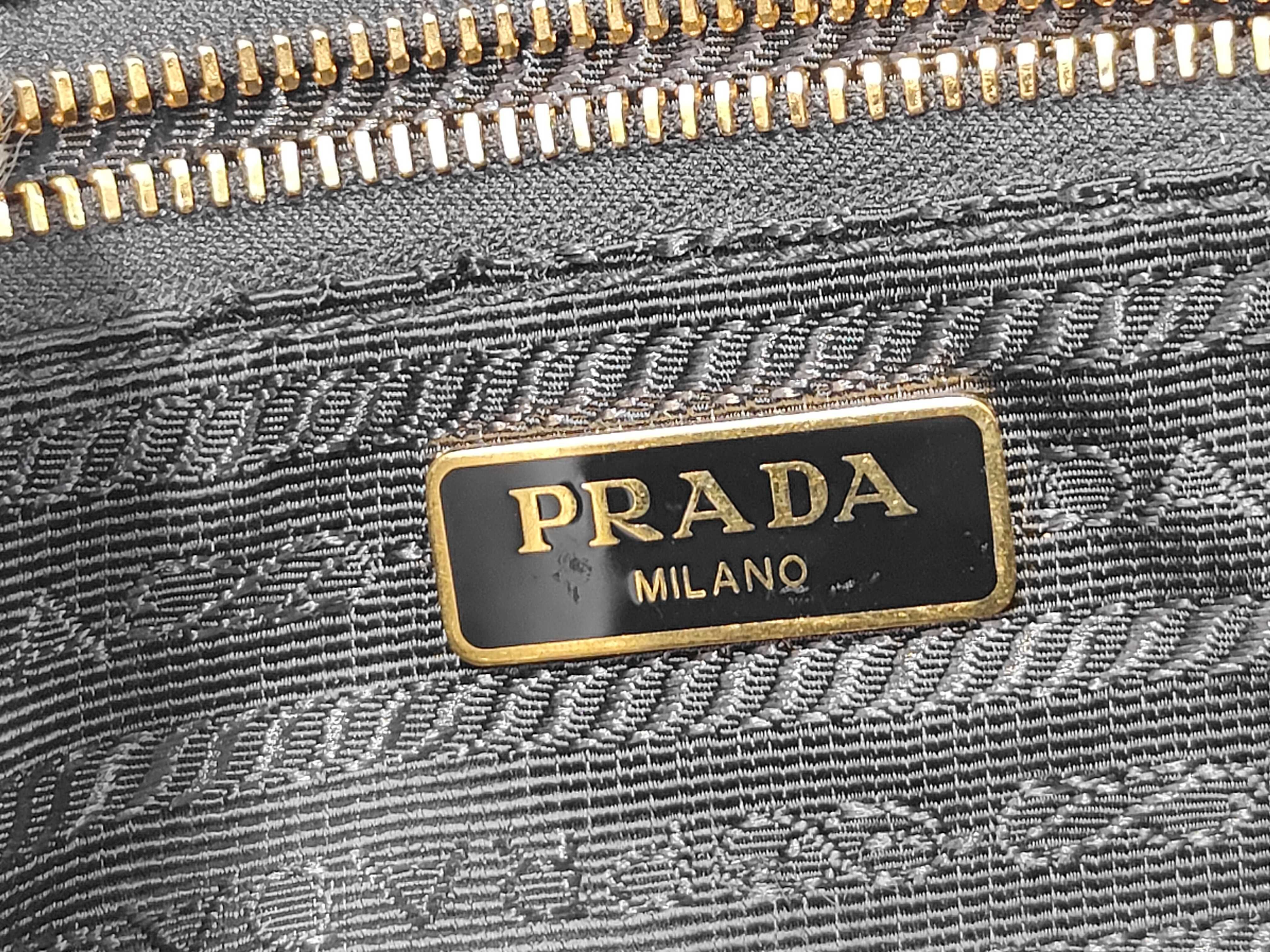 Square Shoulder Bag Vitello Blue Prada Shoulder Bag — view 10