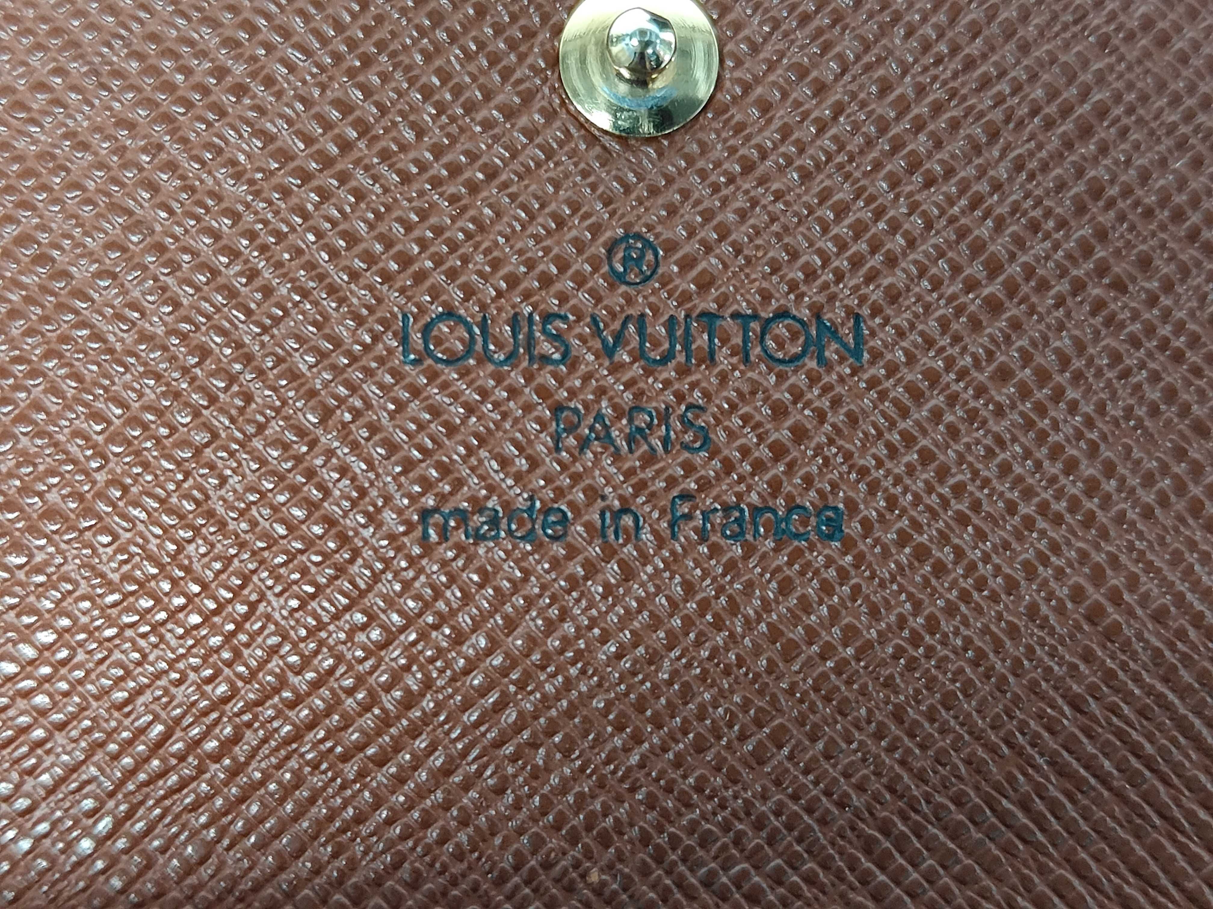 Monogram Porte Monnaie Billet Carte Credit Wallet — view 6