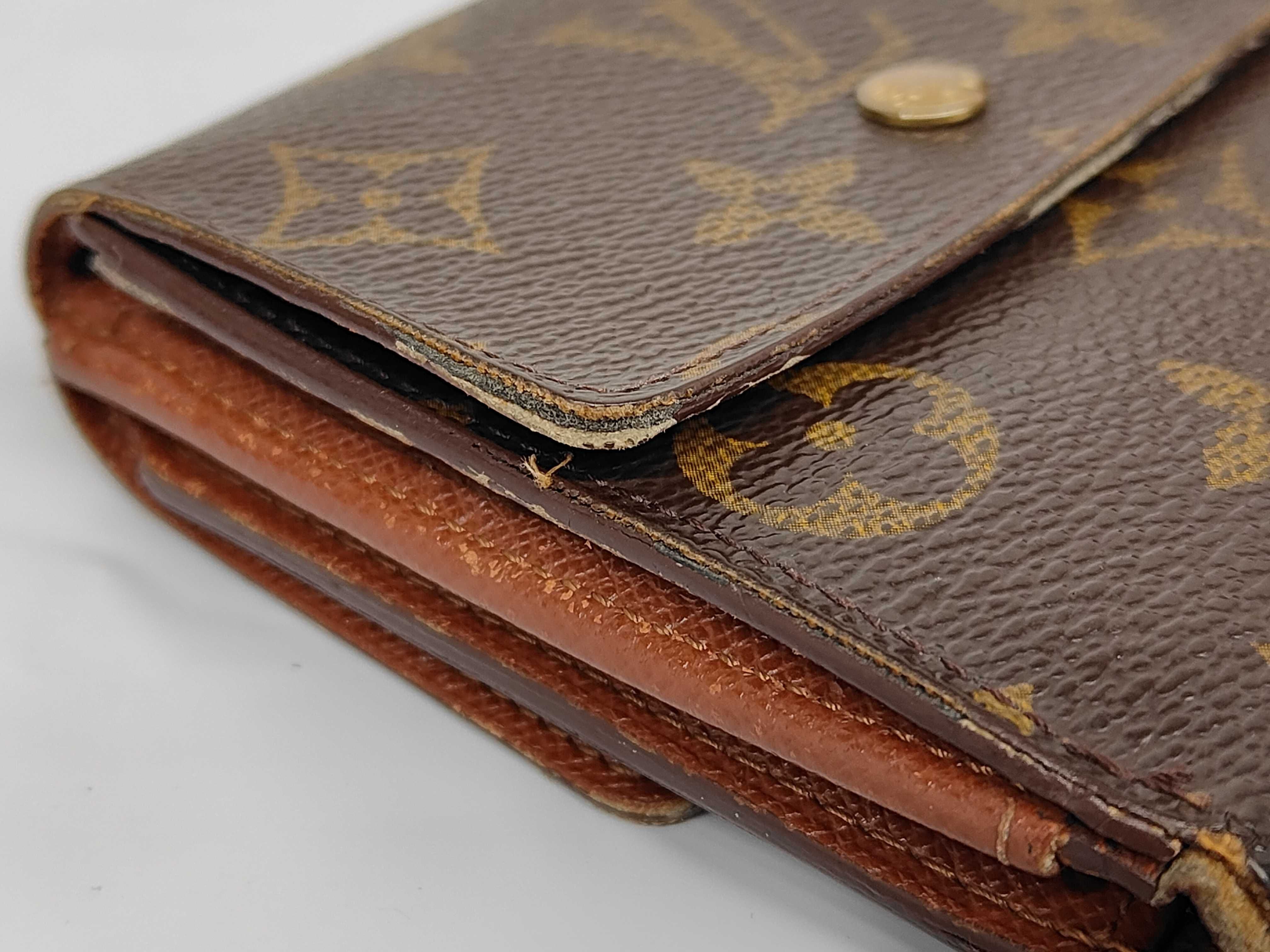 Monogram Porte Monnaie Billet Carte Credit Wallet — view 8