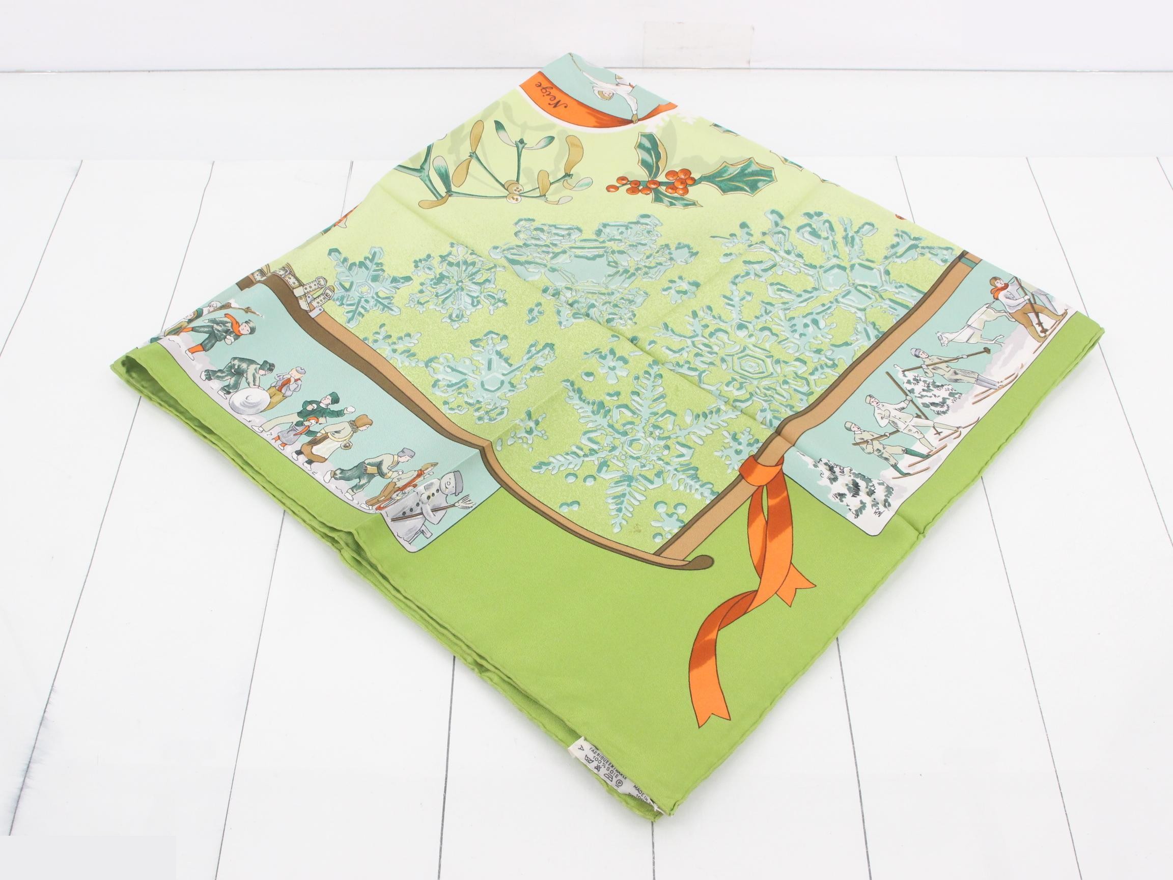 Scarf with tag — view 2