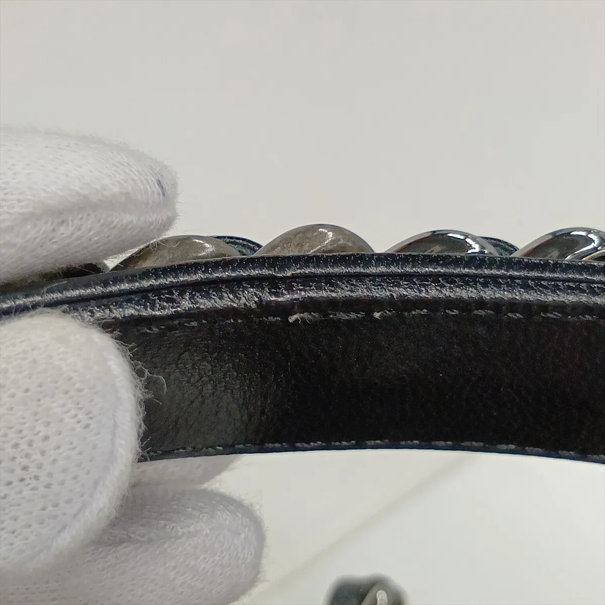 19 Lambskin Chain Shoulder Bag Black Gold x Silver Hardware E0H9XTPJ Random Plate AS1160 — view 11